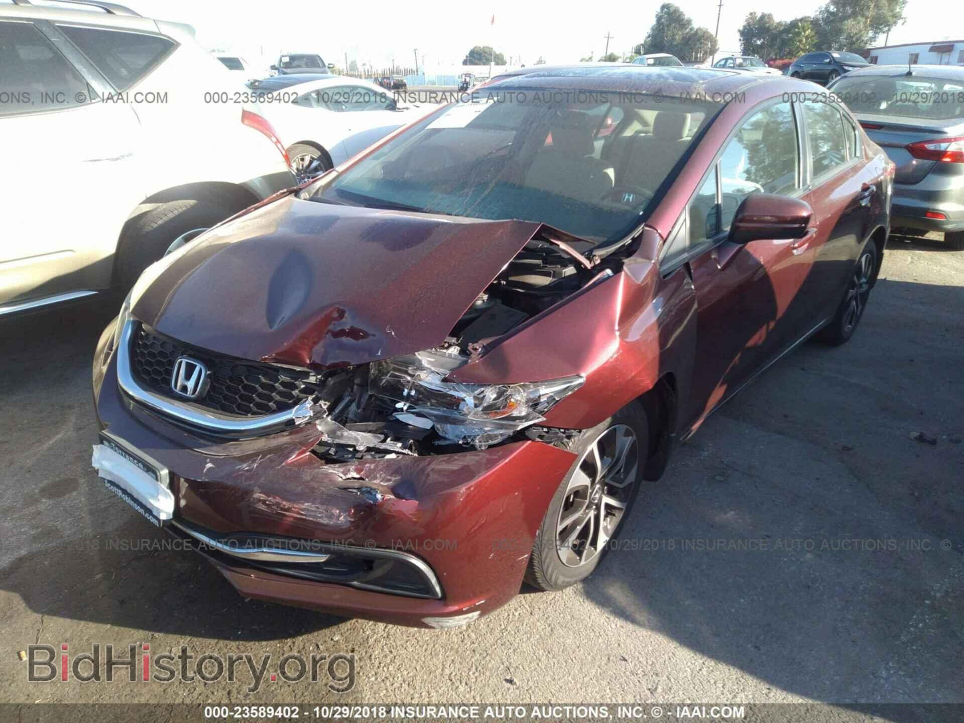 2014 HONDA CIVIC - VIN: 19XFB2F8XEE242502 - Photo 2