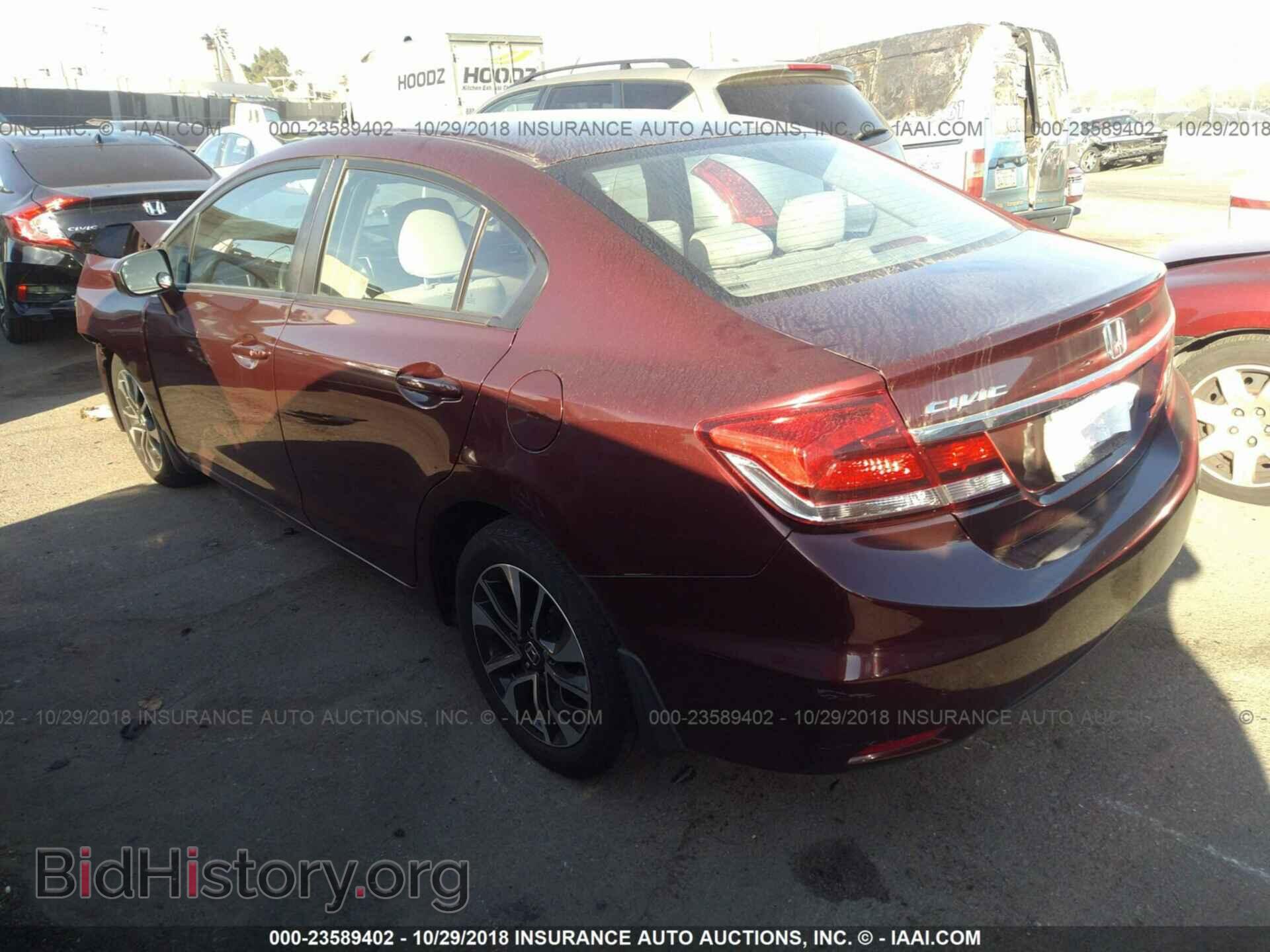 2014 HONDA CIVIC - VIN: 19XFB2F8XEE242502 - Photo 3