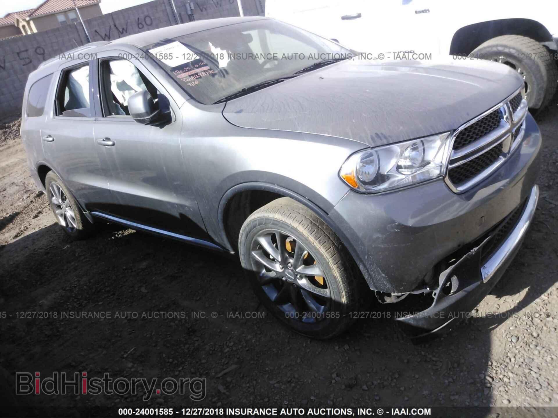 Photo 1C4RDJDG4CC309126 - DODGE DURANGO 2012