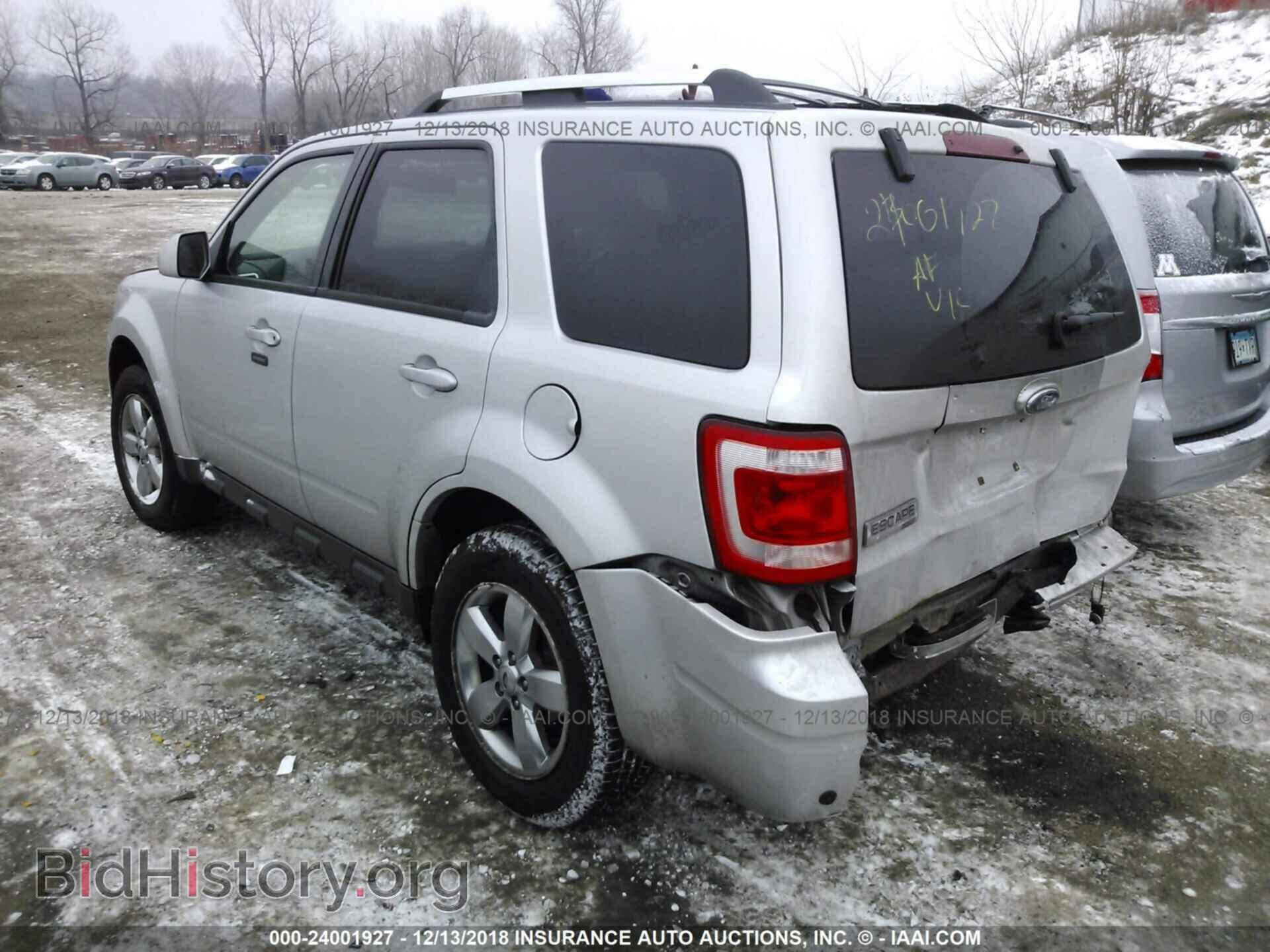 2009 FORD ESCAPE - VIN: 1FMCU04G99KD16020 - Фото 3