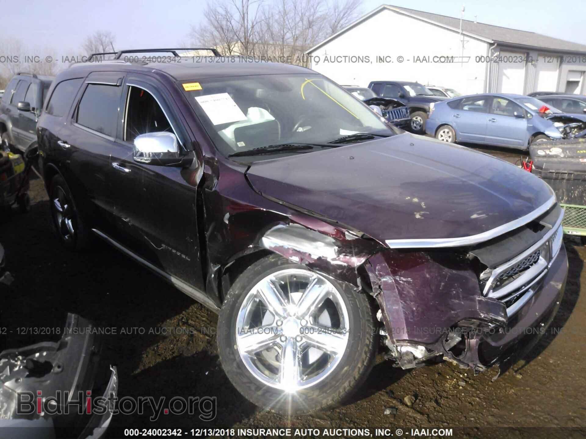 Photo 1C4RDJEG2CC337263 - DODGE DURANGO 2012