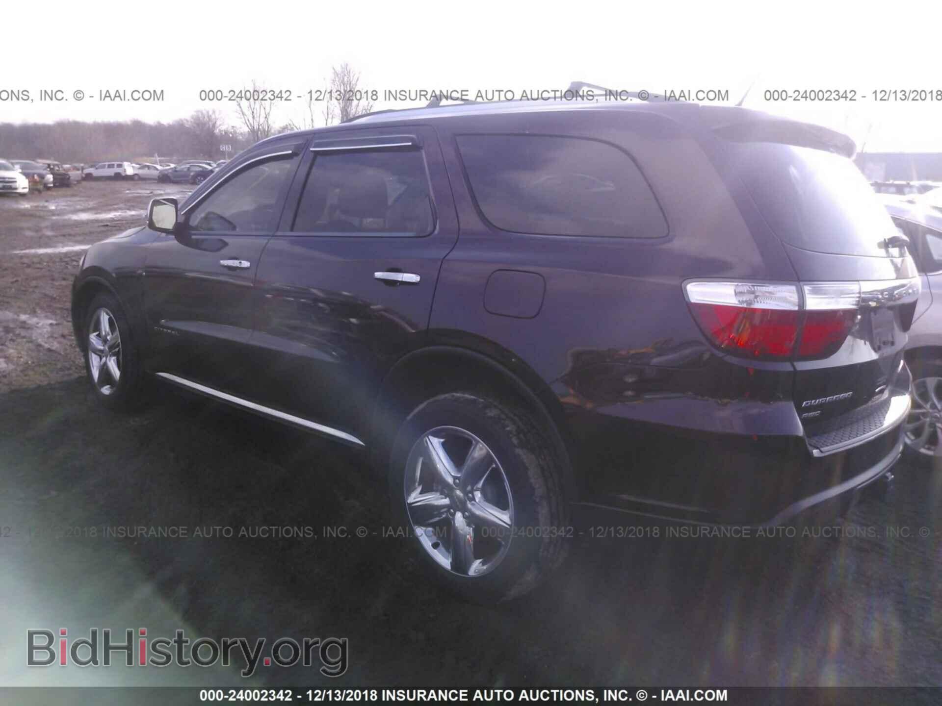 2012 DODGE DURANGO - VIN: 1C4RDJEG2CC337263 - Photo 3