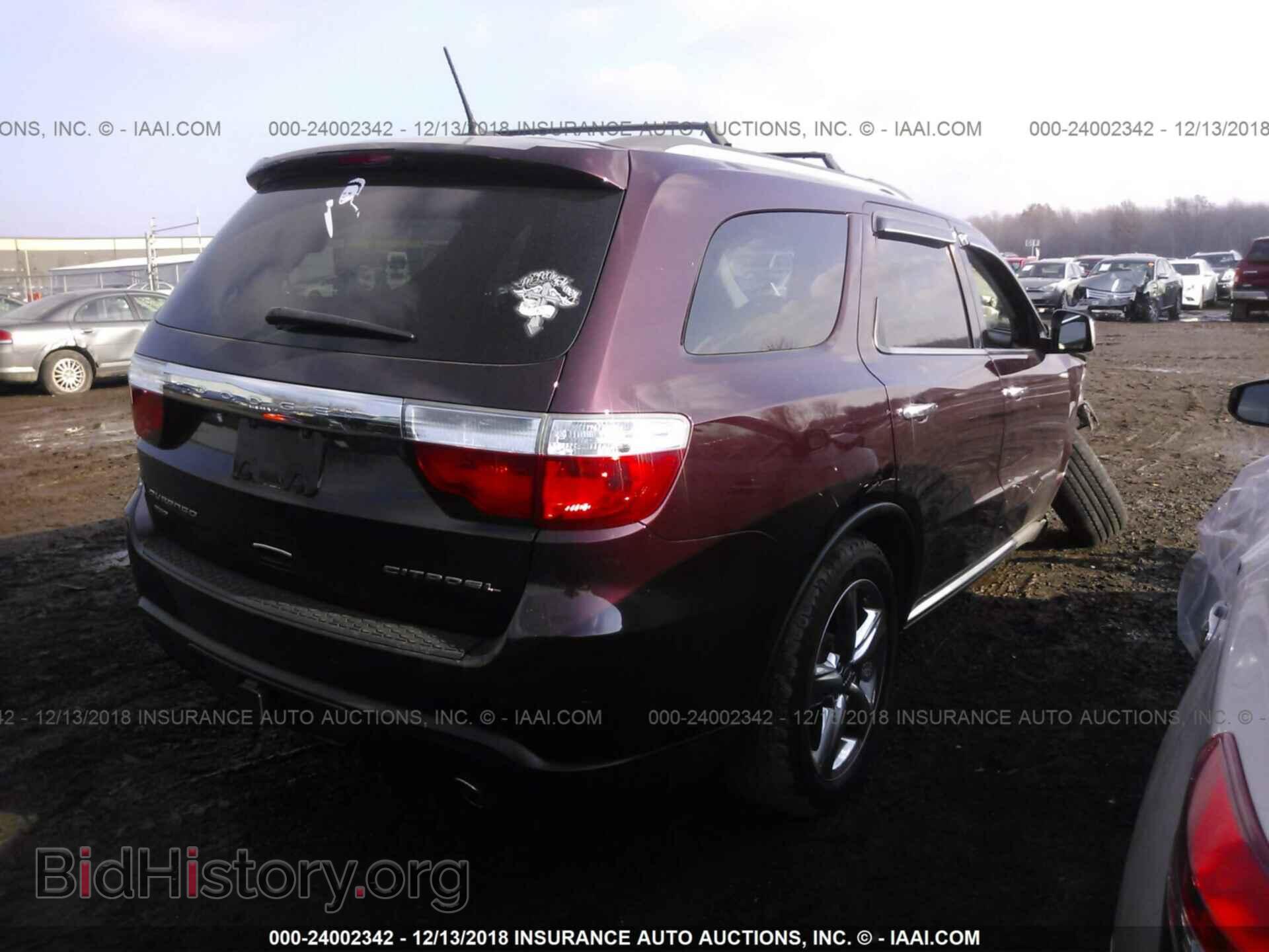 2012 DODGE DURANGO - VIN: 1C4RDJEG2CC337263 - Photo 4