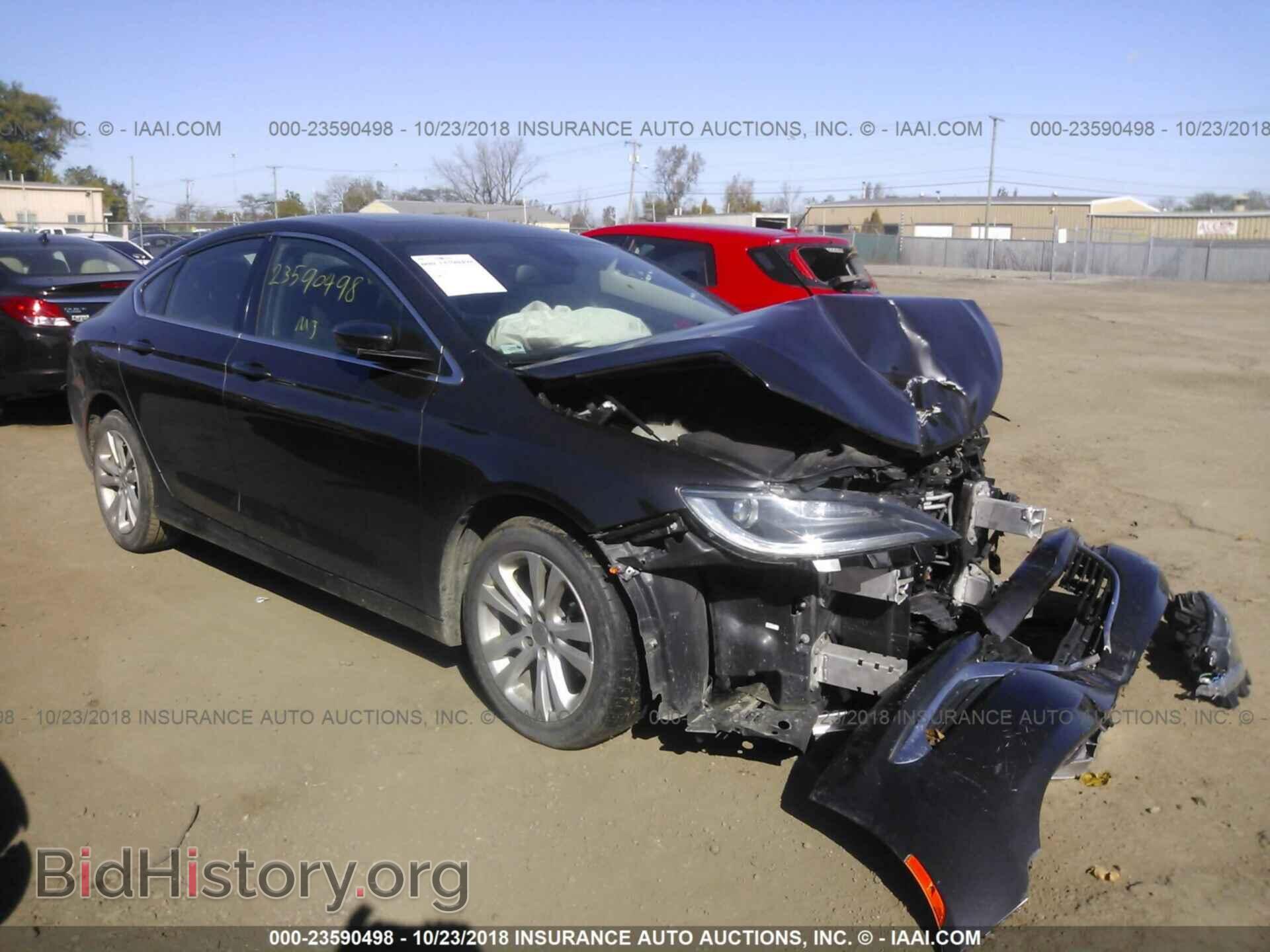 Фотография 1C3CCCAB4GN122836 - CHRYSLER 200 2016