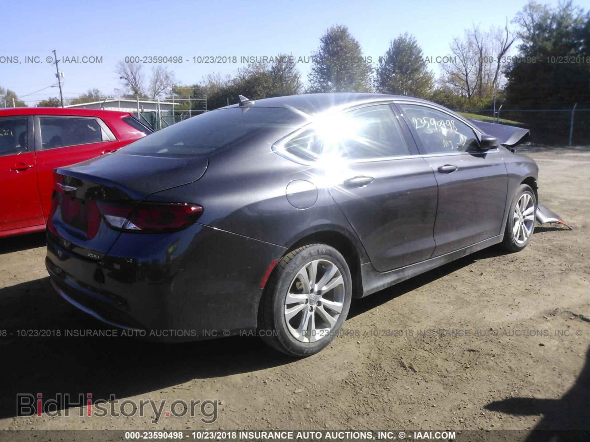 2016 CHRYSLER 200 - VIN: 1C3CCCAB4GN122836 - Фото 4