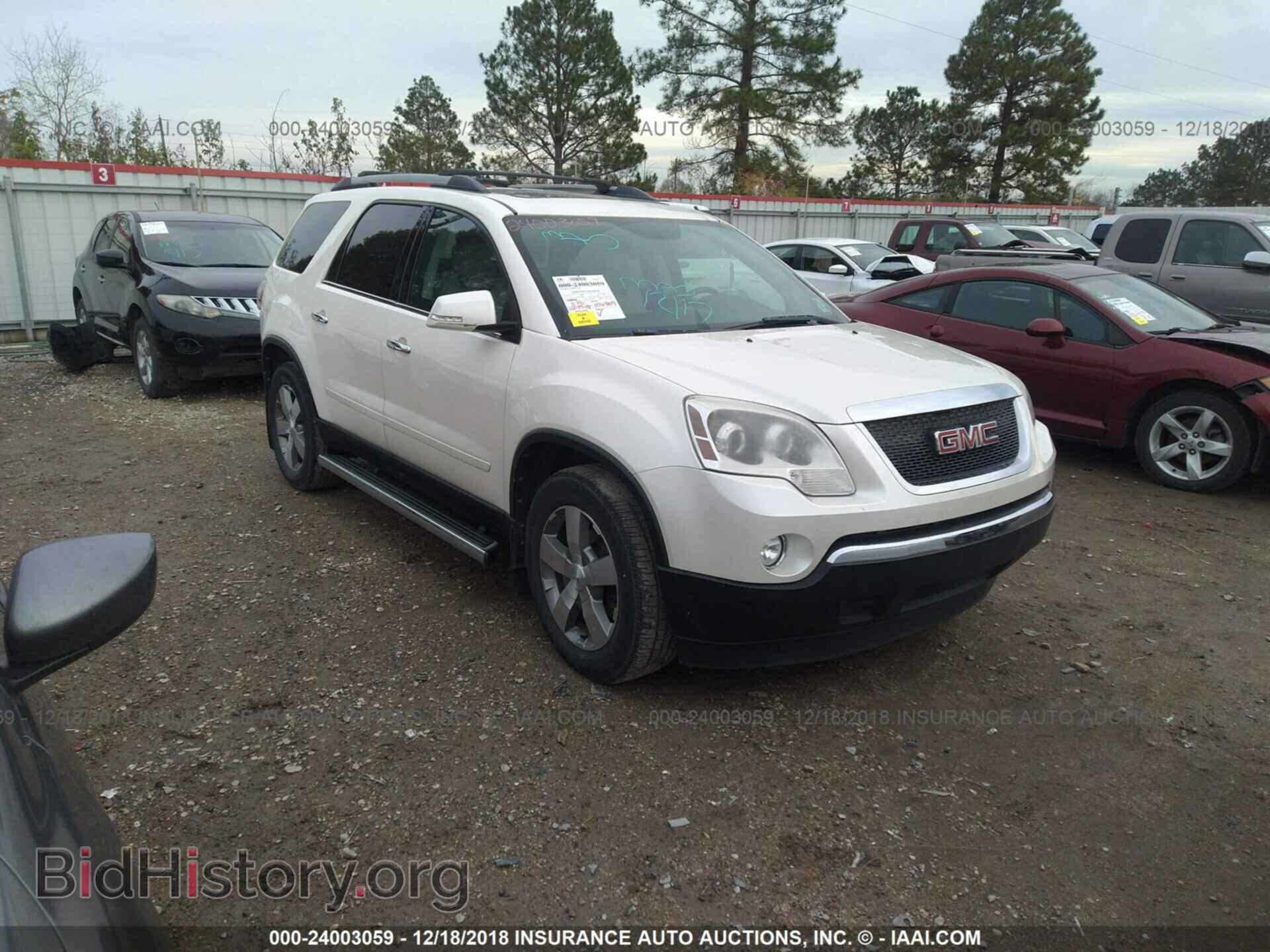 Фотография 1GKKRRED8BJ380401 - GMC ACADIA 2011