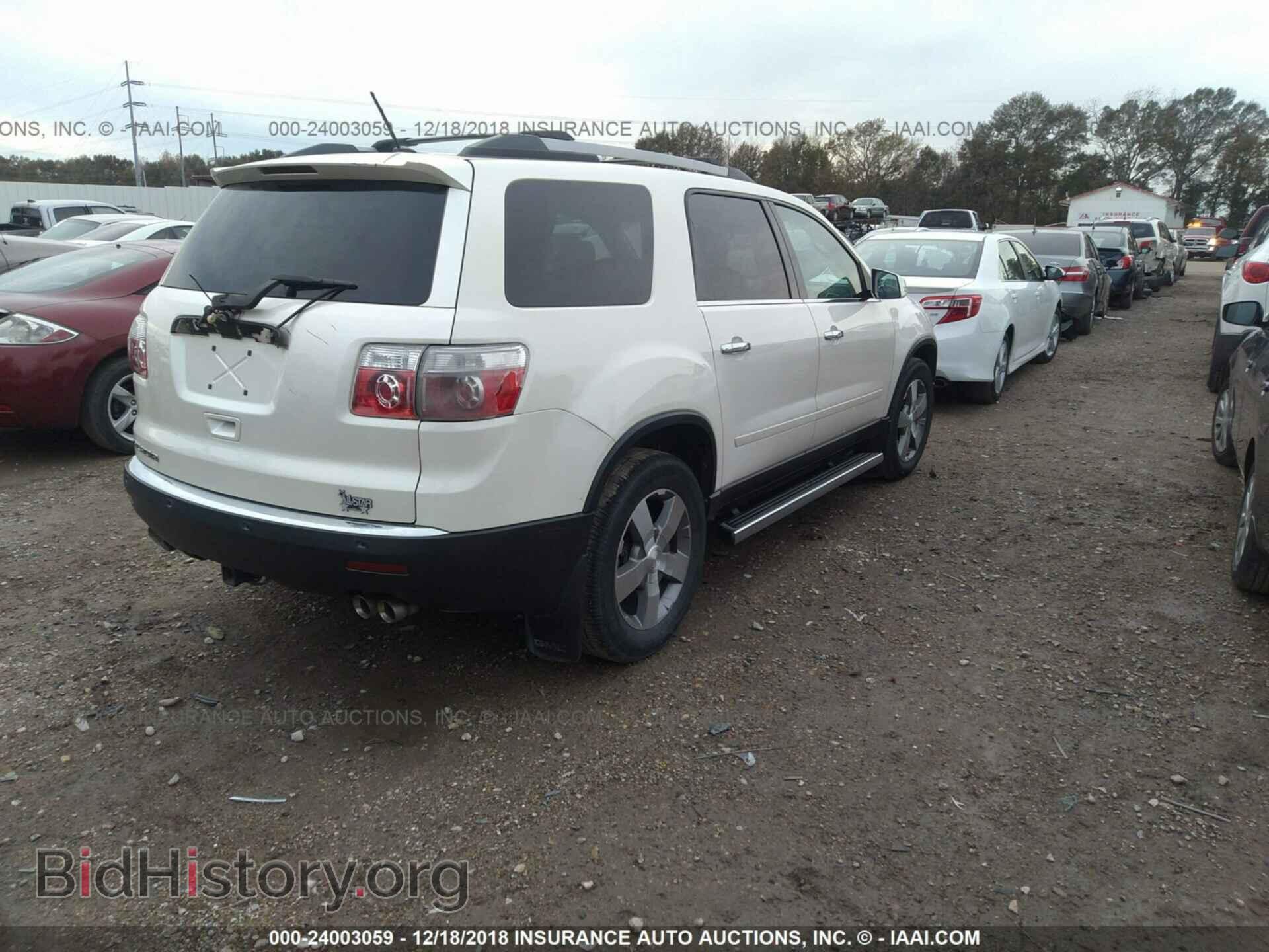 2011 GMC ACADIA - VIN: 1GKKRRED8BJ380401 - Фото 4