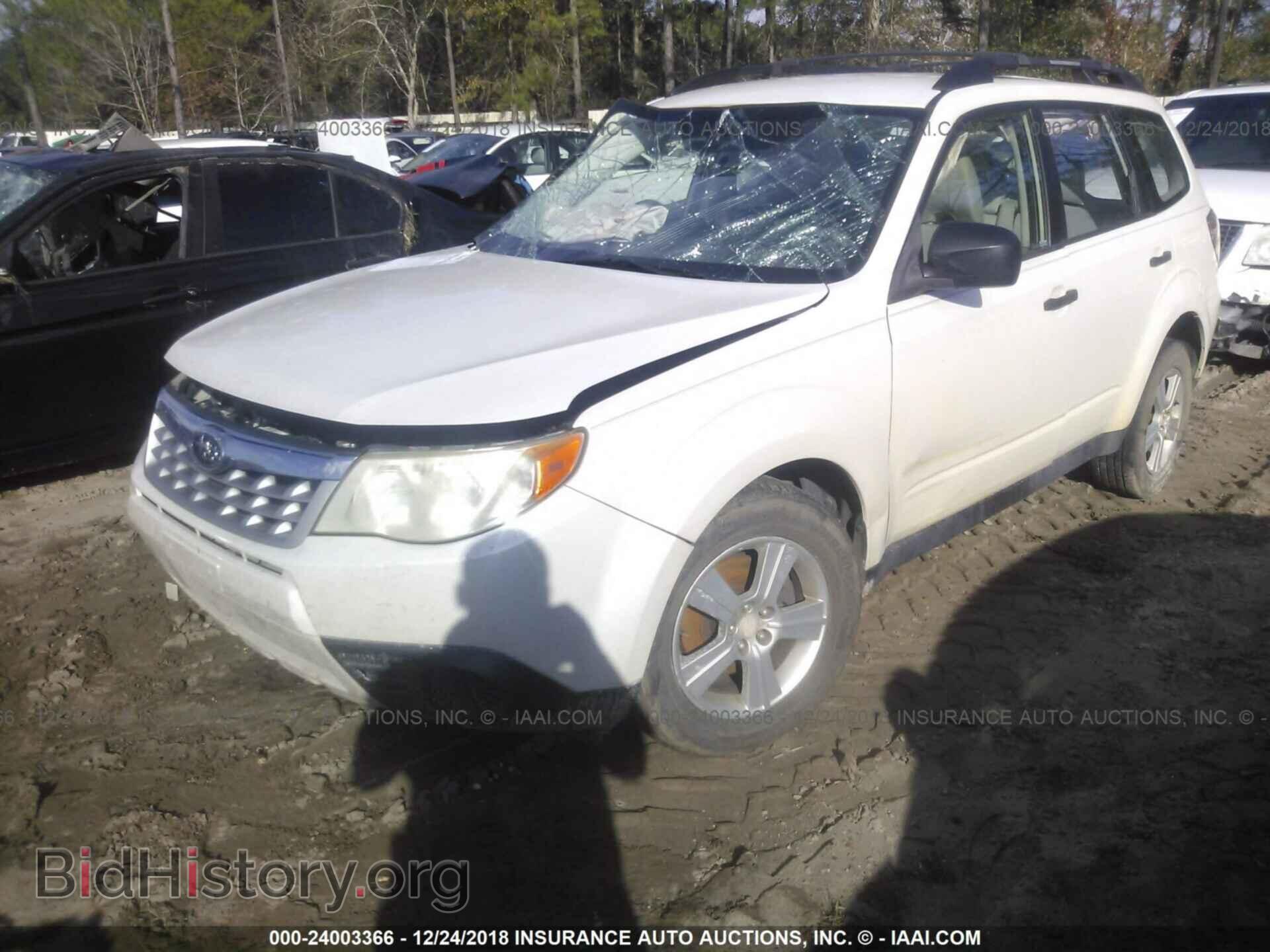 2012 SUBARU FORESTER - VIN: JF2SHBBC8CH420567 - Фото 2