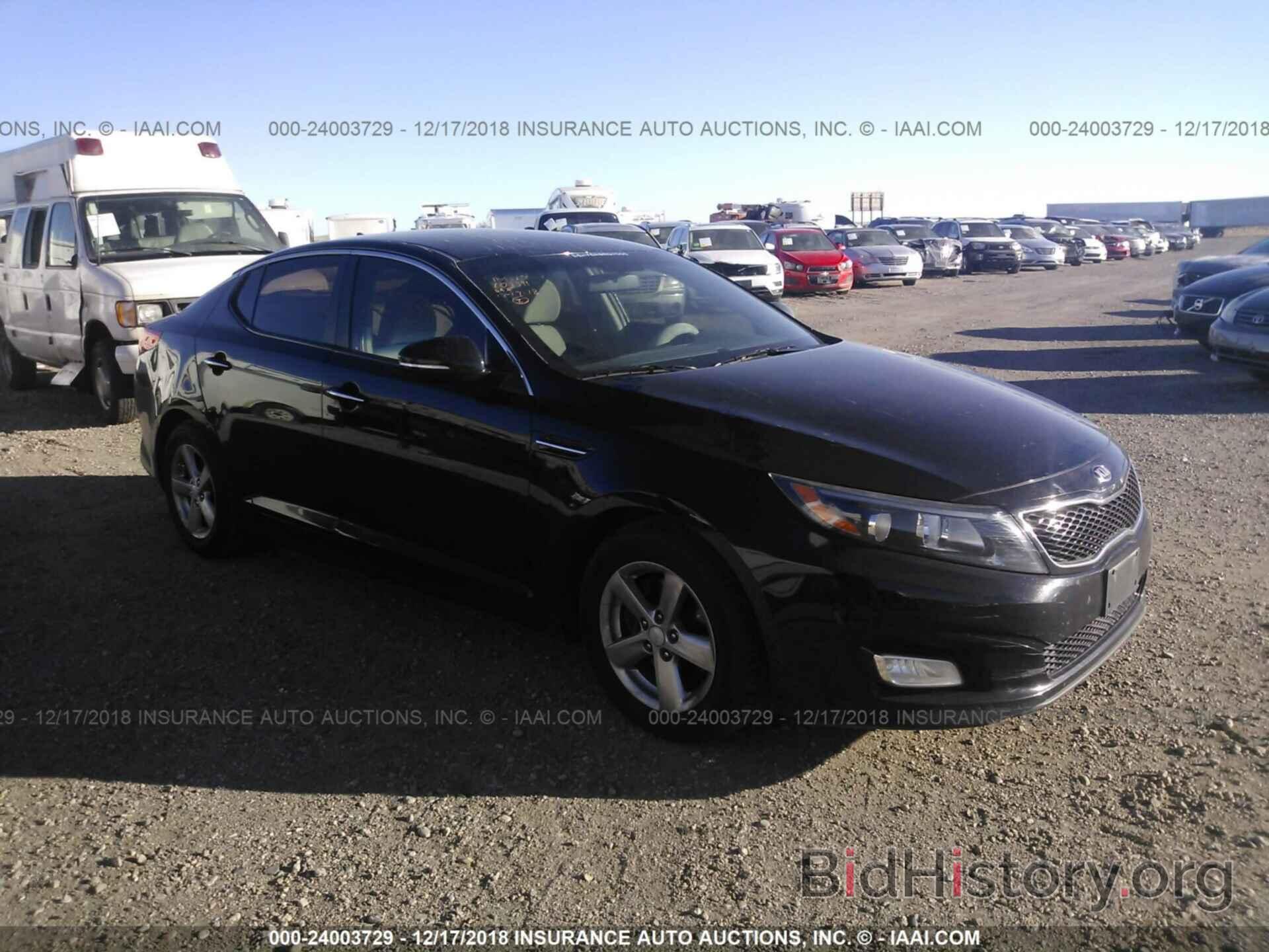 Photo 5XXGM4A72EG315023 - KIA OPTIMA 2014