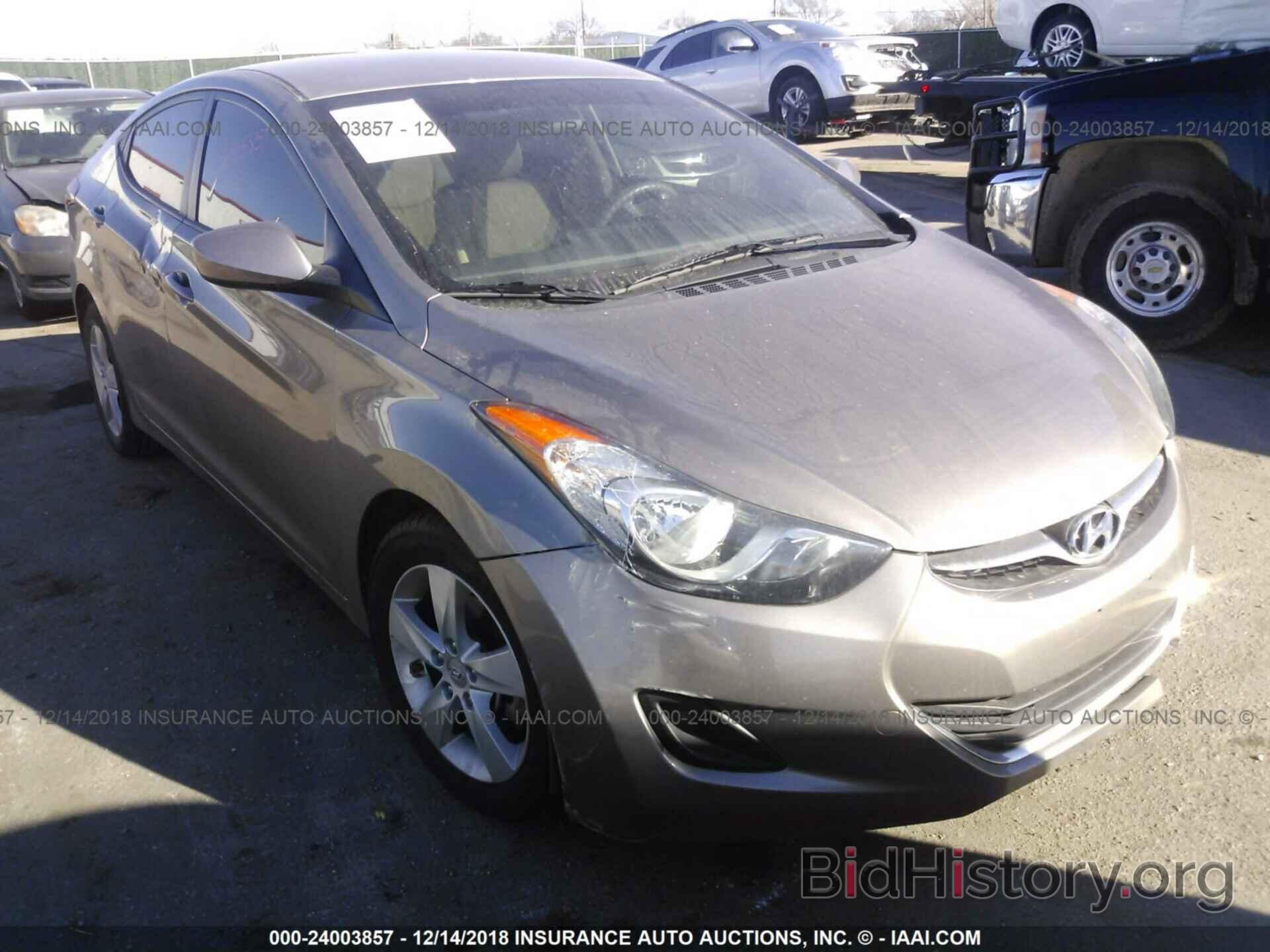 Photo 5NPDH4AE0DH371745 - HYUNDAI ELANTRA 2013