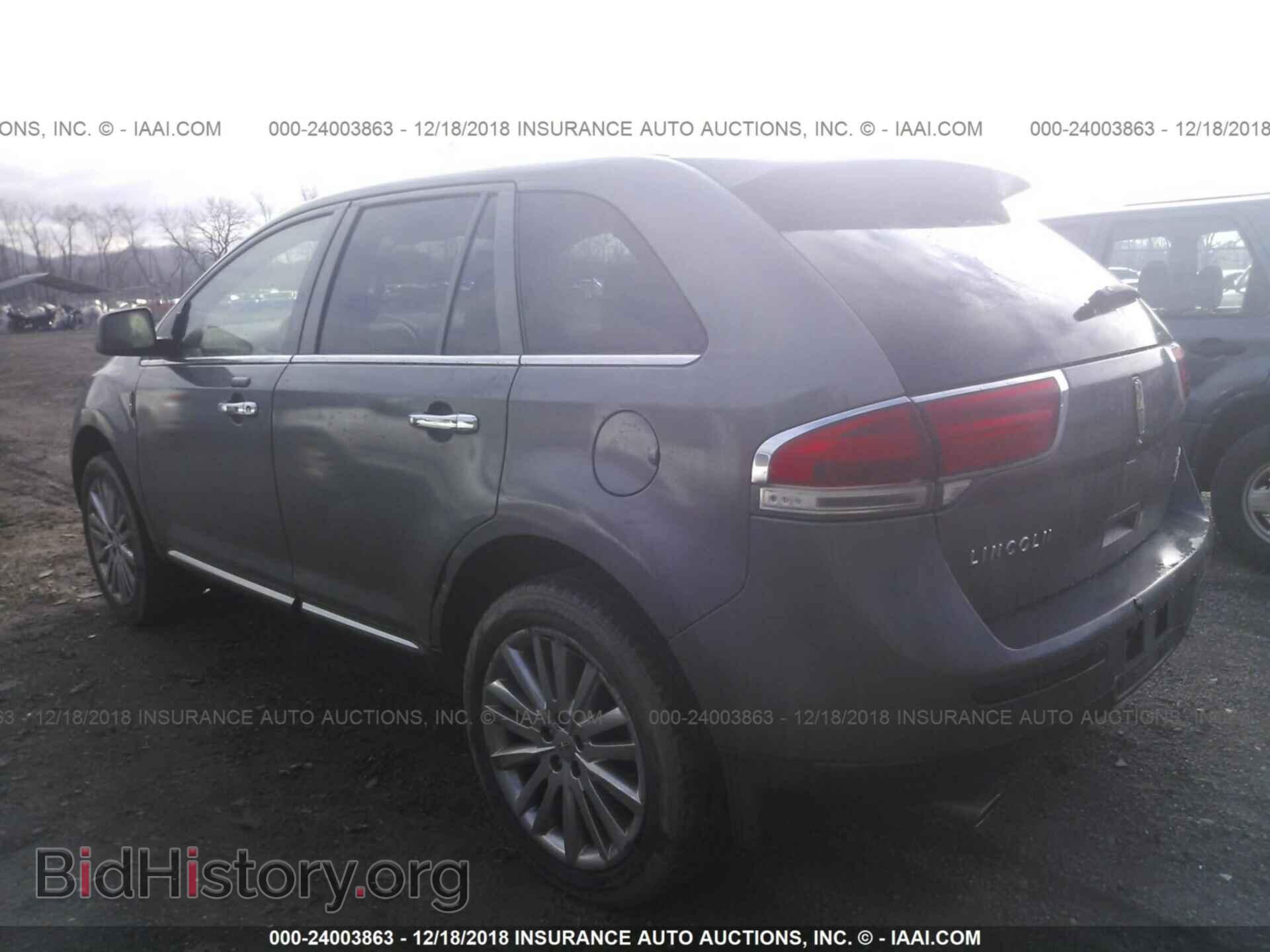 2011 LINCOLN MKX - VIN: 2LMDJ8JK6BBJ14289 - Фото 3