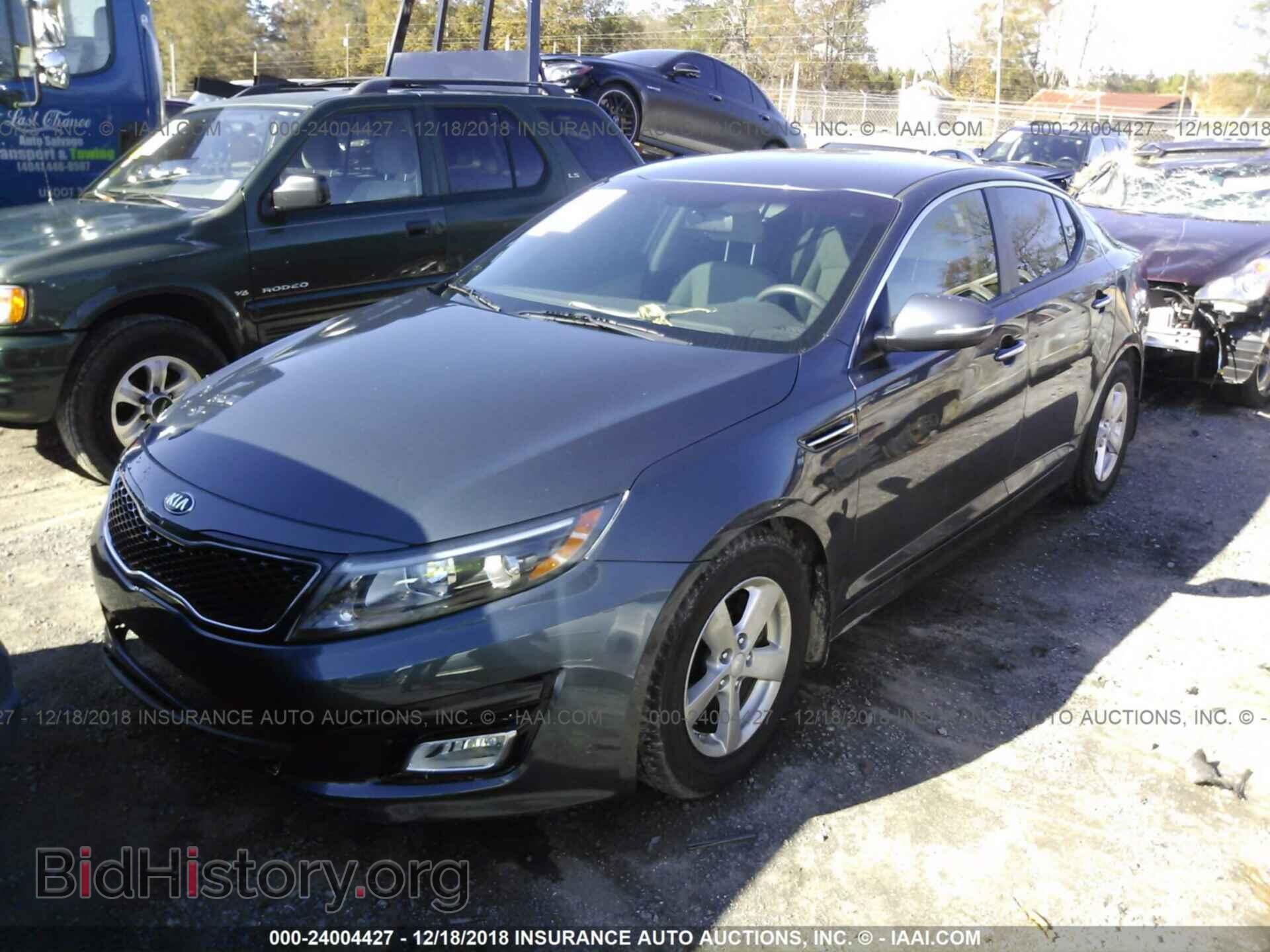 2015 KIA OPTIMA - VIN: KNAGM4A77F5570267 - Photo 2