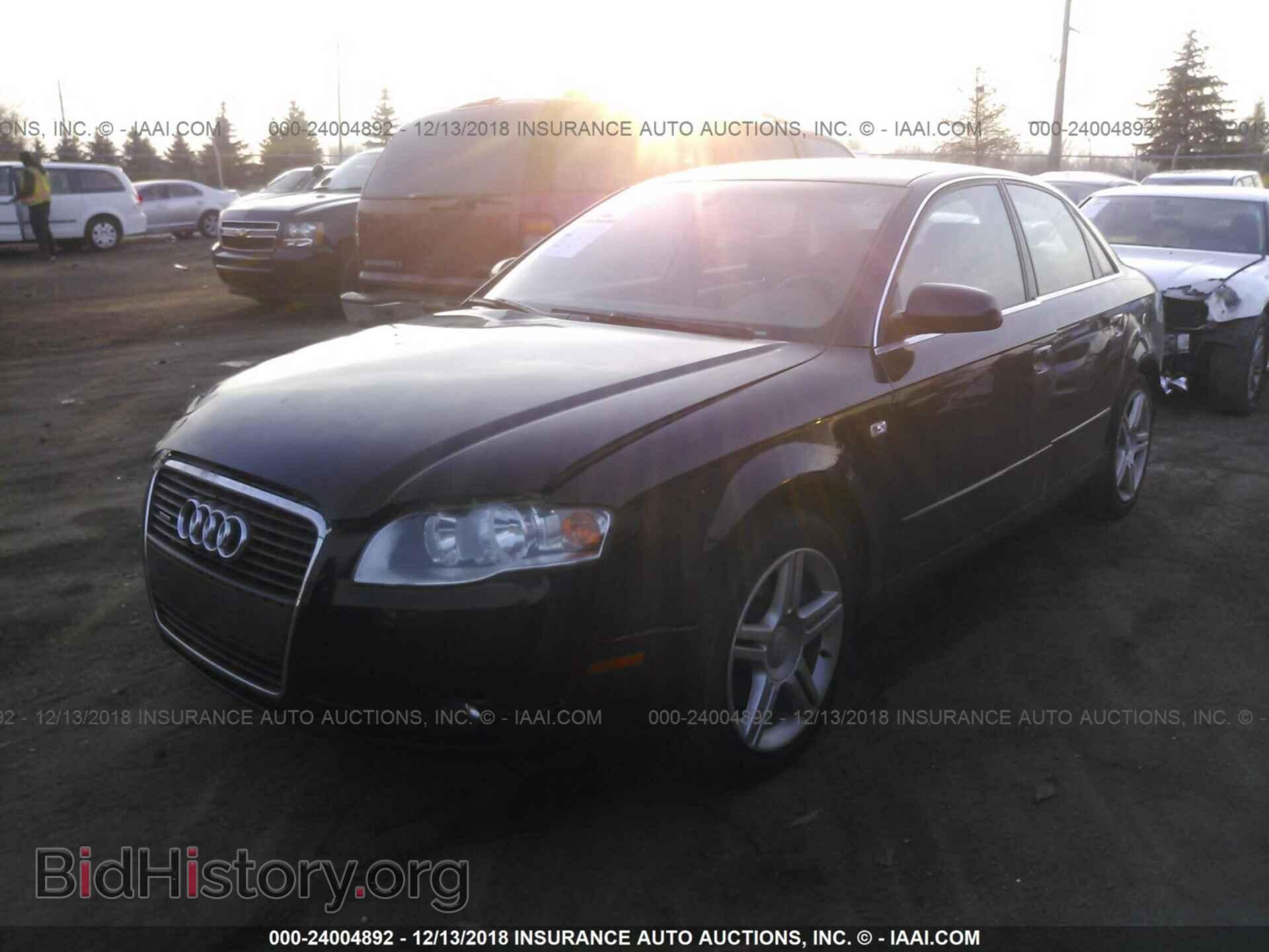 2006 AUDI A4 - VIN: WAUDF78E26A044221 - Фото 2