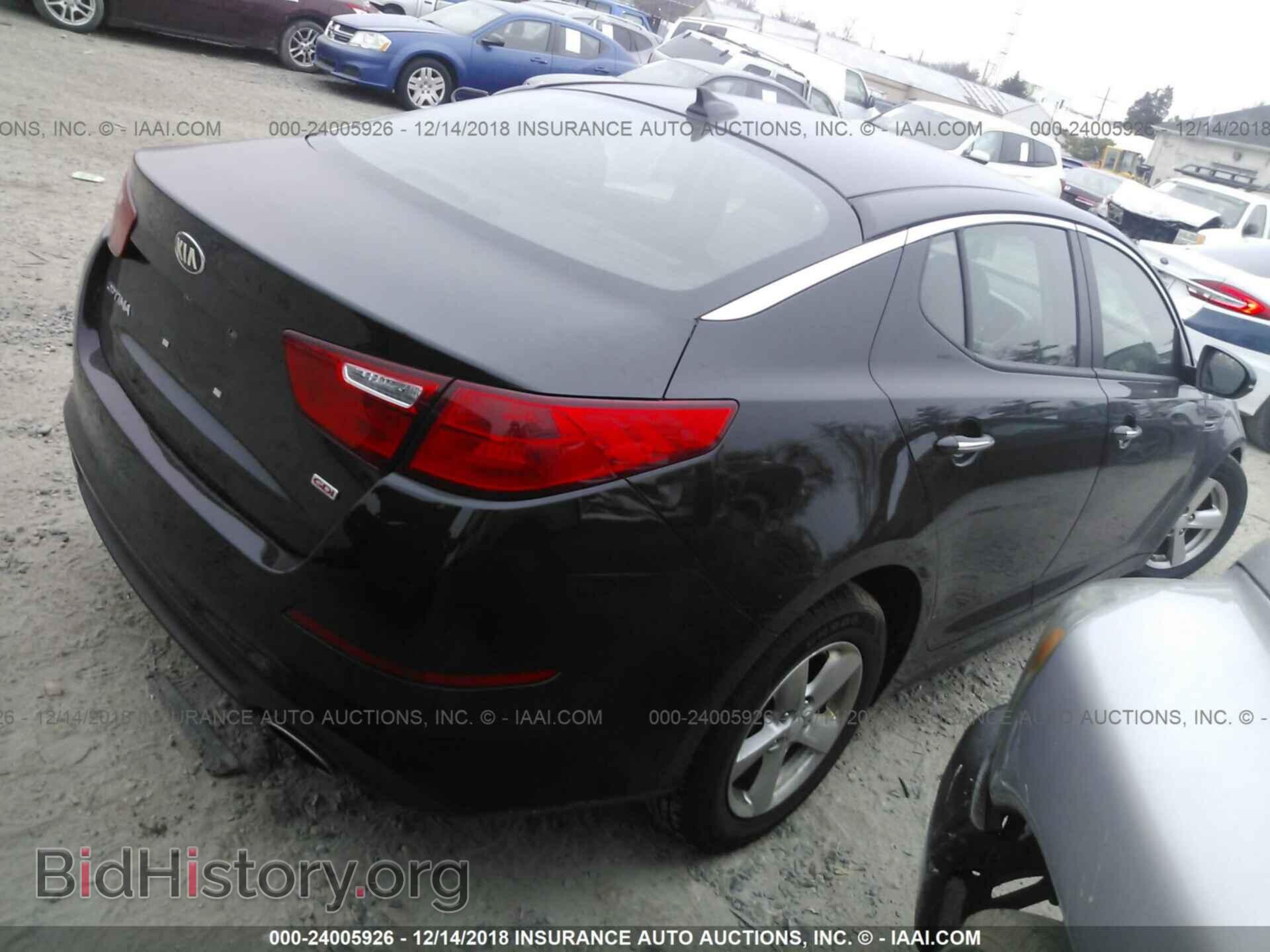 2015 KIA OPTIMA - VIN: 5XXGM4A74FG487152 - Photo 4
