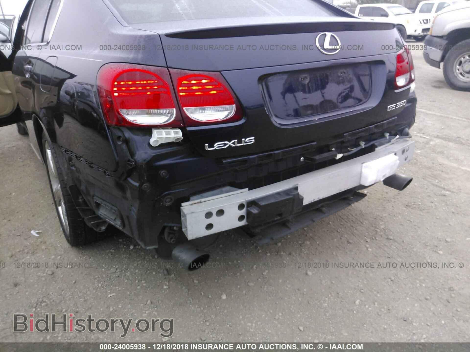 2007 LEXUS GS - VIN: JTHBE96S370019061 - Фото 6