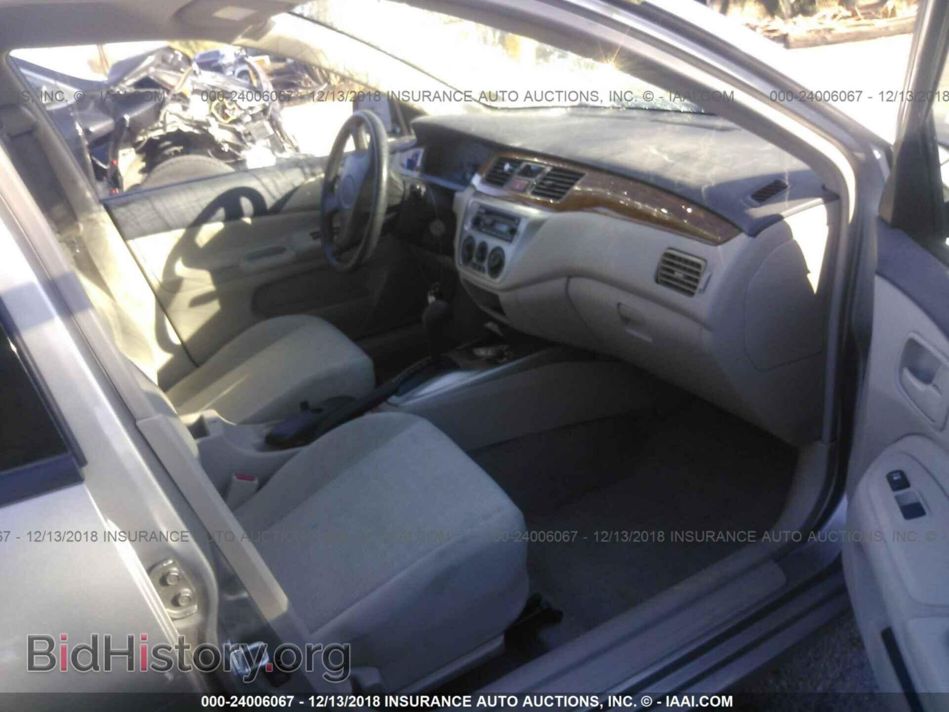 2004 MITSUBISHI LANCER - VIN: JA3AJ26E64U048227 - Фото 5