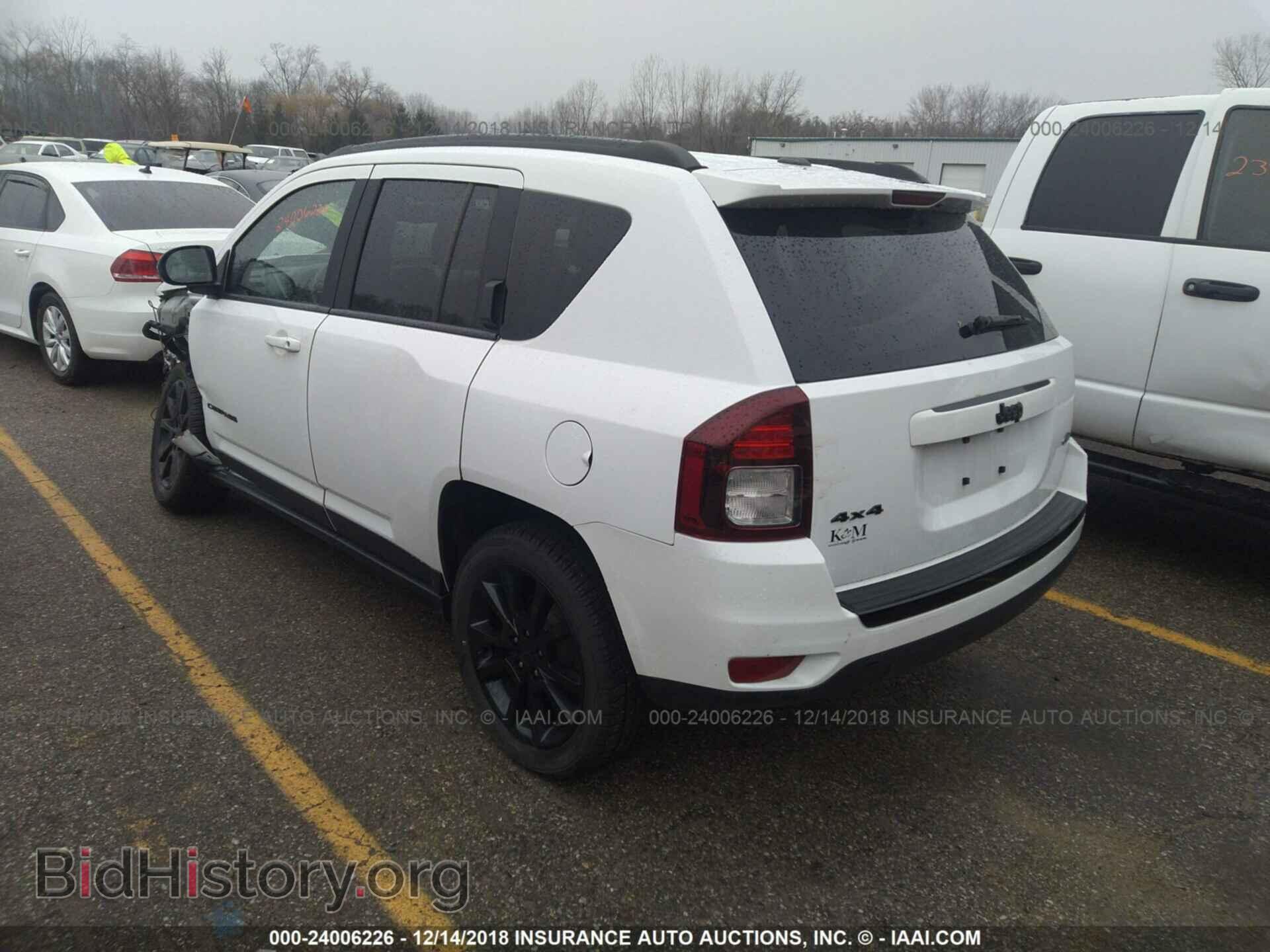 2015 JEEP COMPASS - VIN: 1C4NJDBB4FD376761 - Фото 3