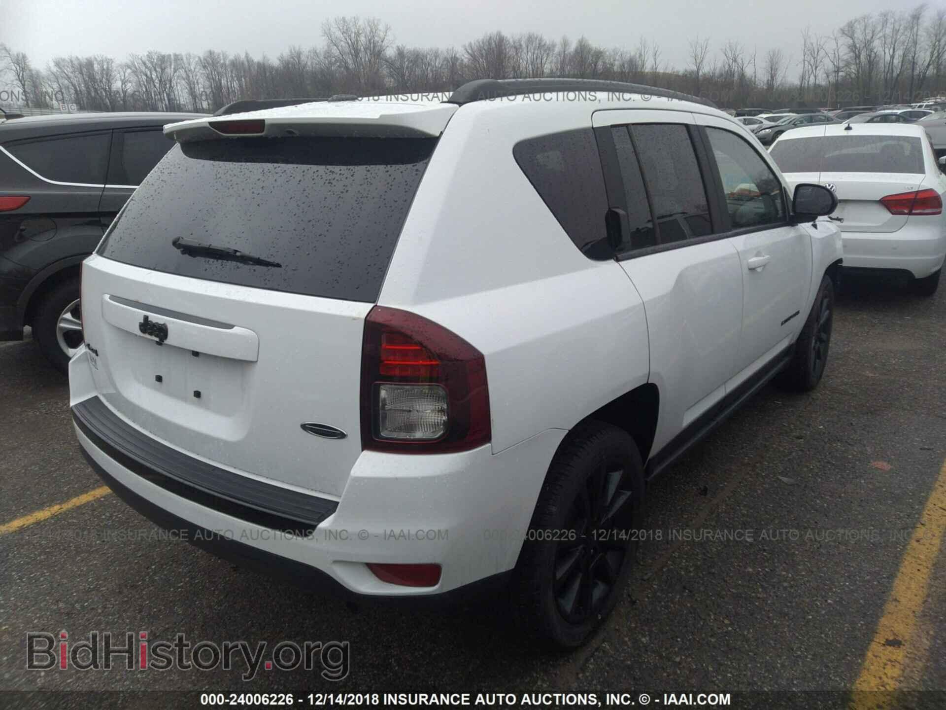 2015 JEEP COMPASS - VIN: 1C4NJDBB4FD376761 - Фото 4