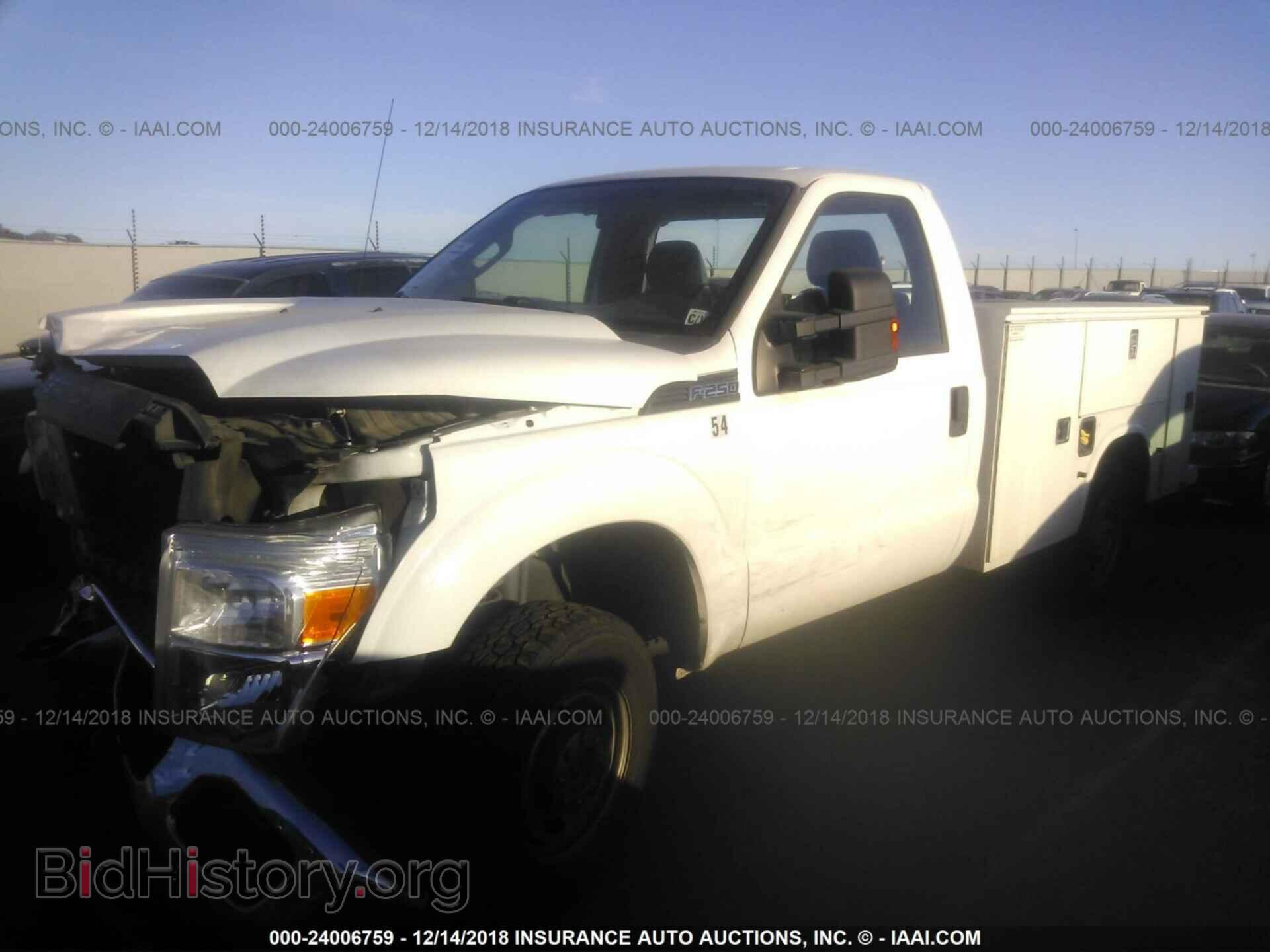 2012 FORD F250 - VIN: 1FDBF2B67CEA34136 - Фото 2
