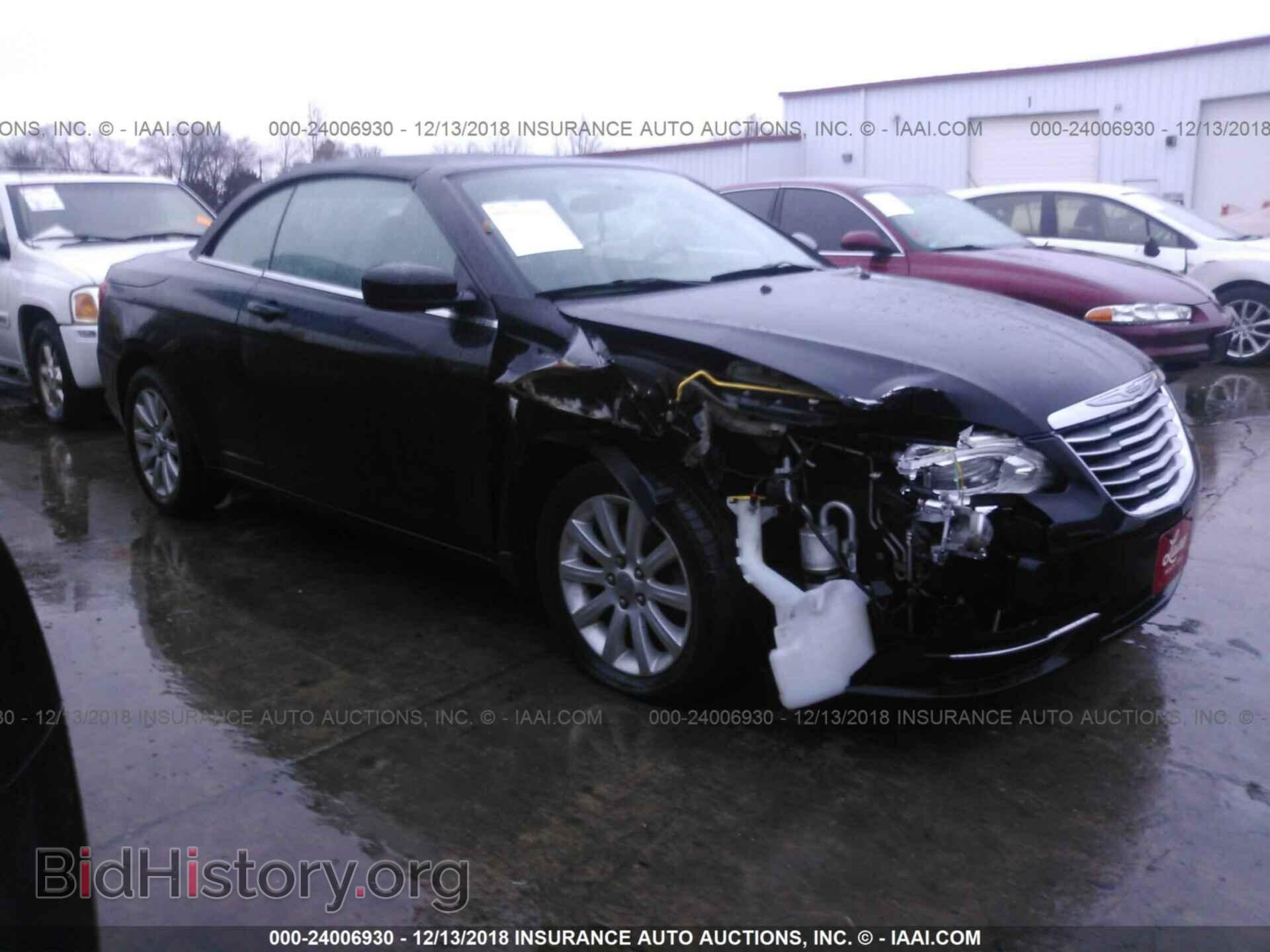 Фотография 1C3BCBEBXCN123743 - CHRYSLER 200 2012