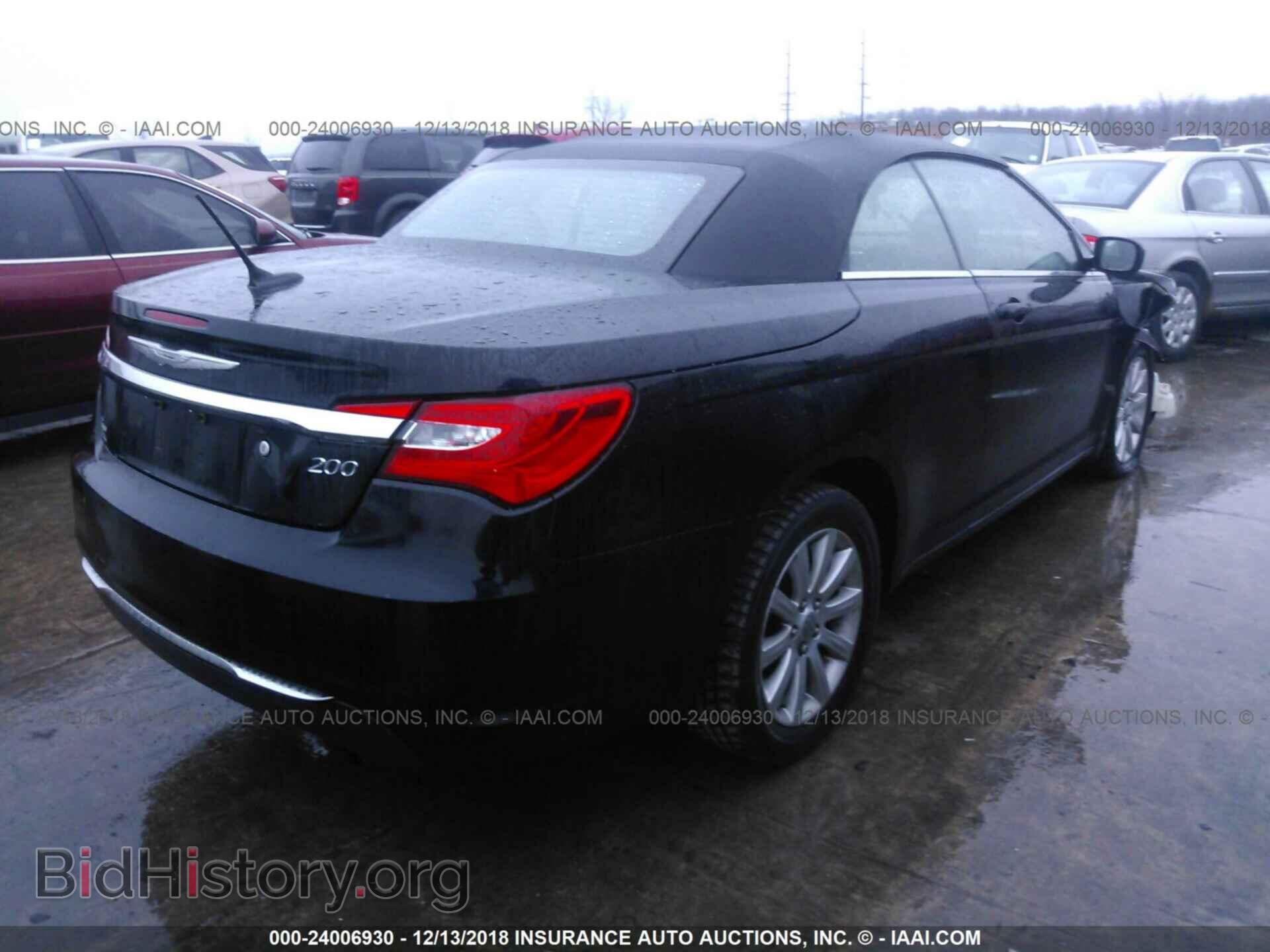 2012 CHRYSLER 200 - VIN: 1C3BCBEBXCN123743 - Фото 4