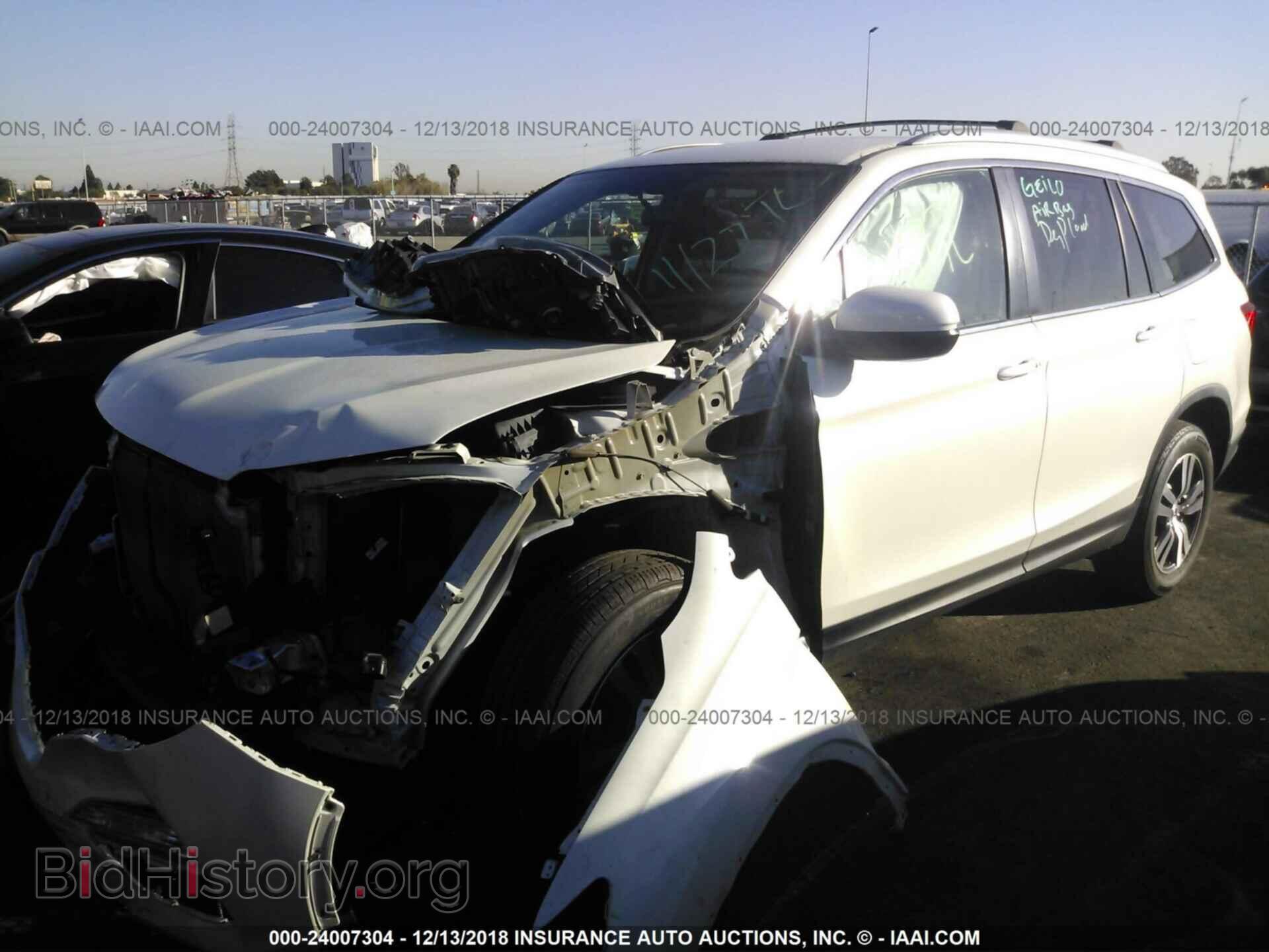 2017 HONDA PILOT - VIN: 5FNYF6H37HB031407 - Photo 2