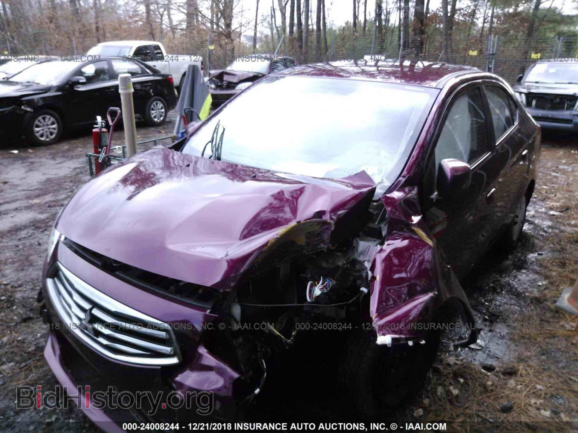 2017 MITSUBISHI MIRAGE - VIN: ML32F3FJ1HHF17576 - Фото 2