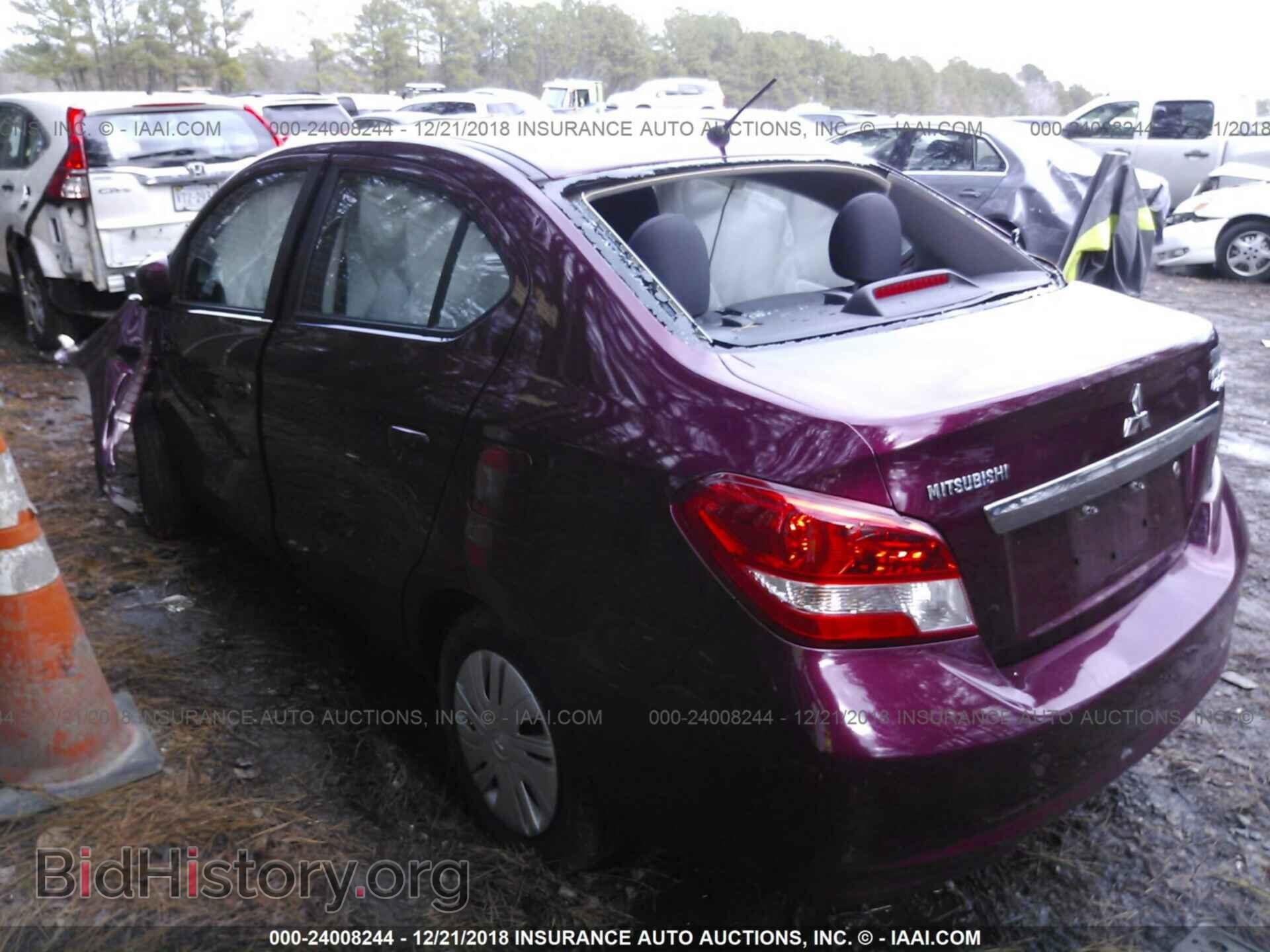 2017 MITSUBISHI MIRAGE - VIN: ML32F3FJ1HHF17576 - Фото 3