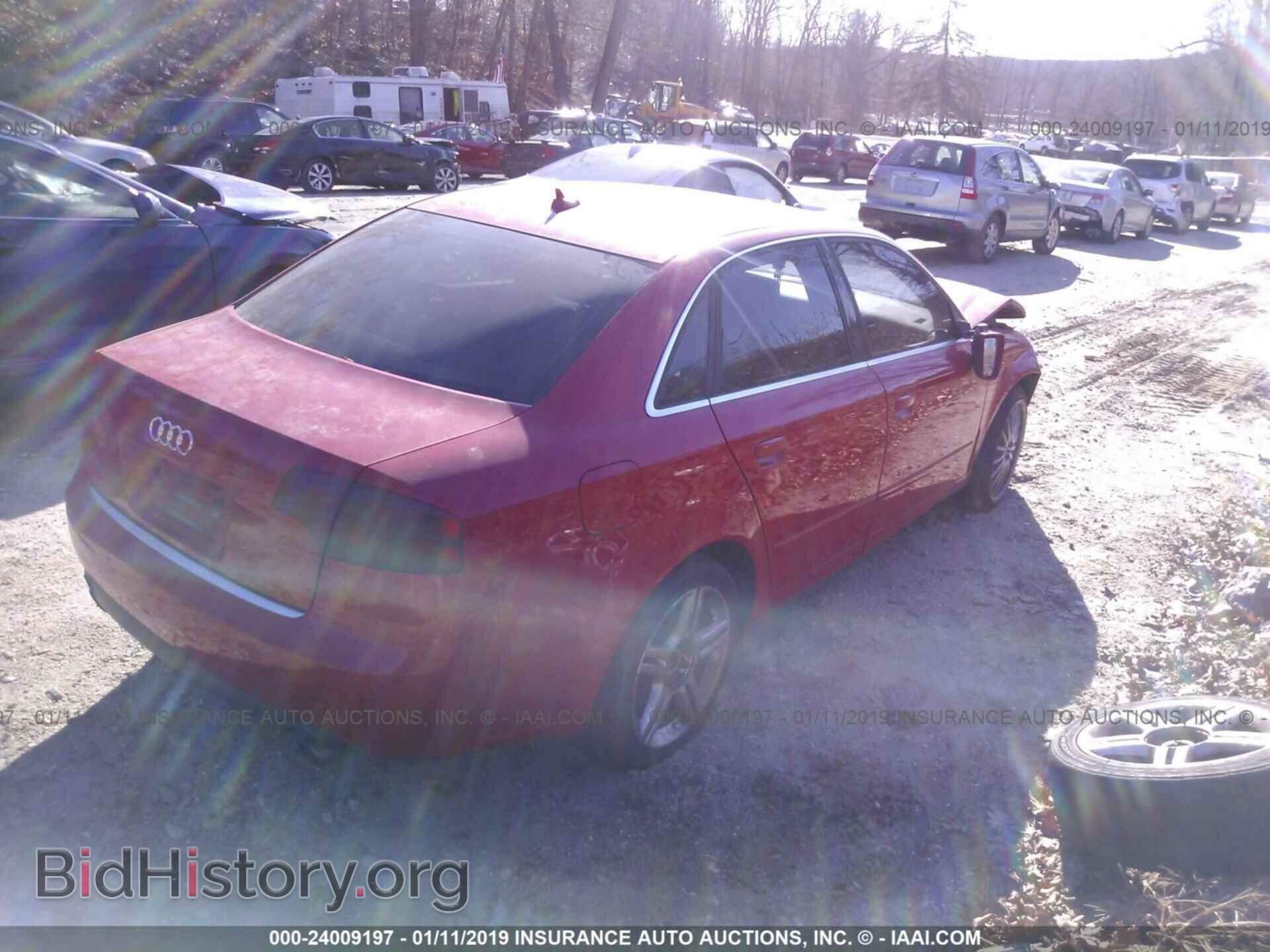 2007 AUDI A4 - VIN: WAUDF78E07A273496 - Фото 4