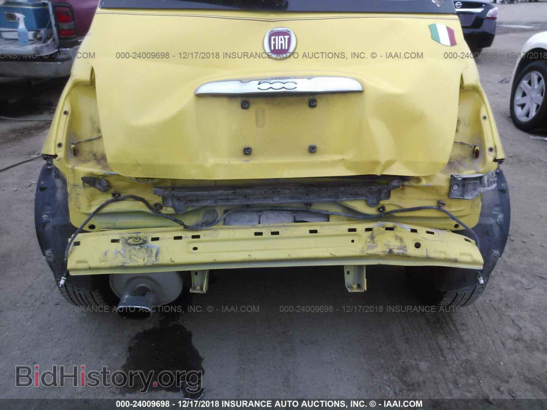 2012 FIAT 500 - VIN: 3C3CFFAR5CT288024 - Фото 6