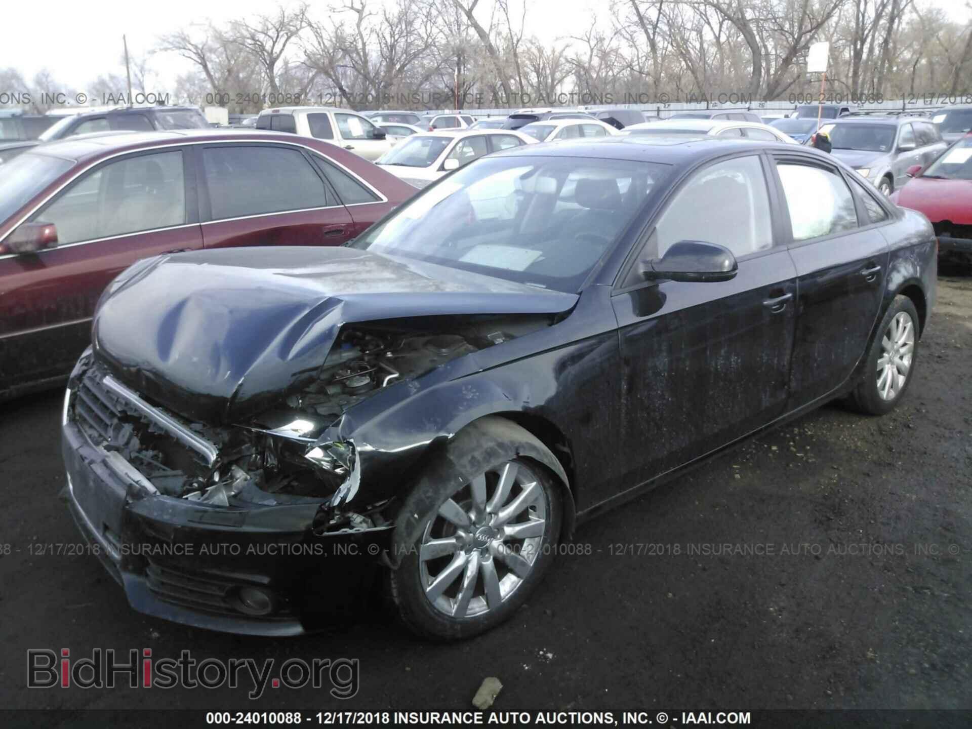 2012 AUDI A4 - VIN: WAUAFAFL3CA117464 - Photo 2