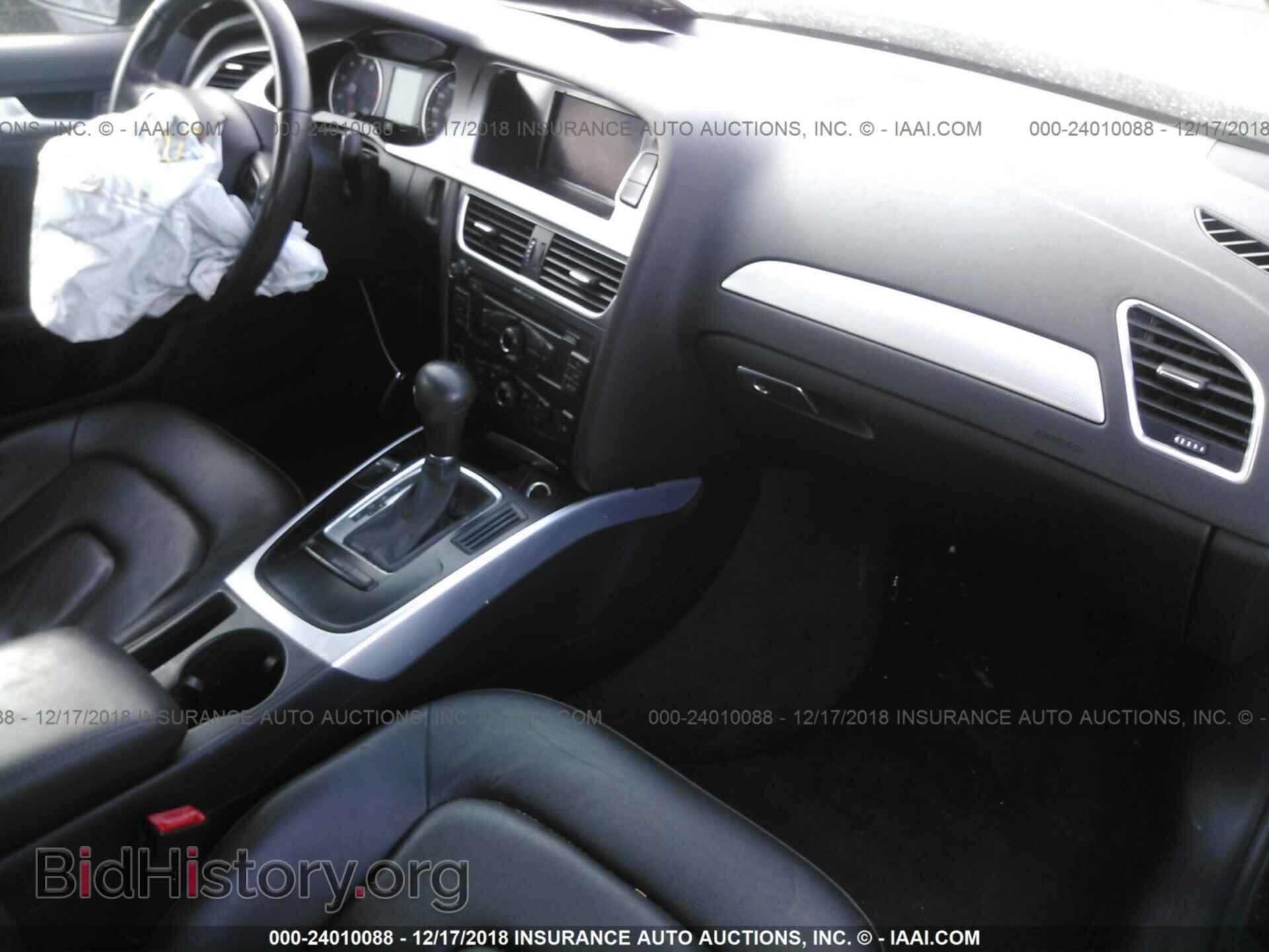 2012 AUDI A4 - VIN: WAUAFAFL3CA117464 - Photo 5