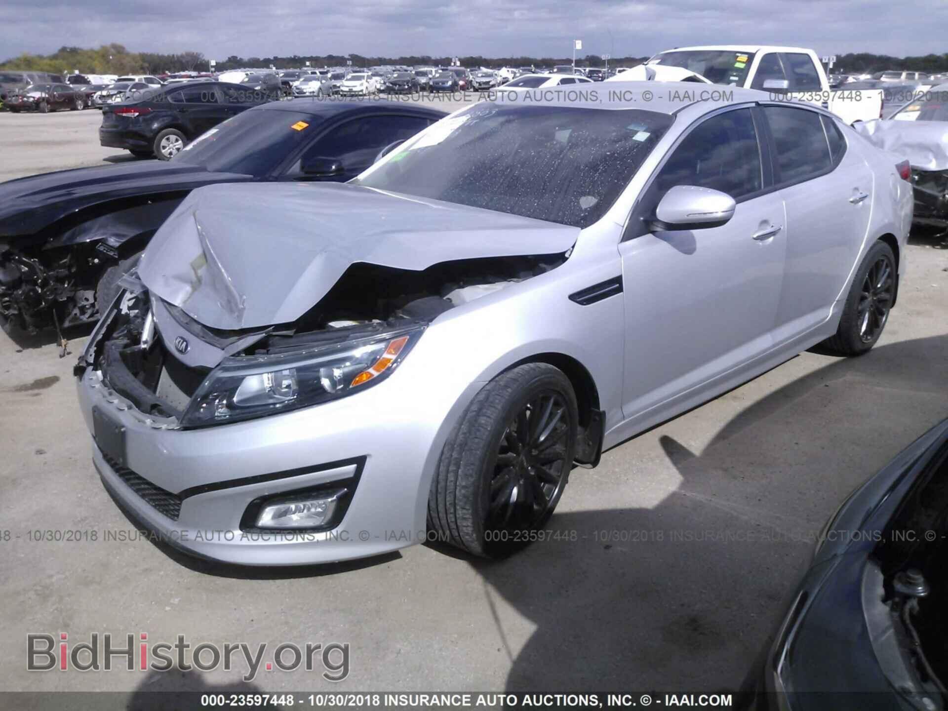 2015 KIA OPTIMA - VIN: 5XXGM4A76FG357342 - Photo 2