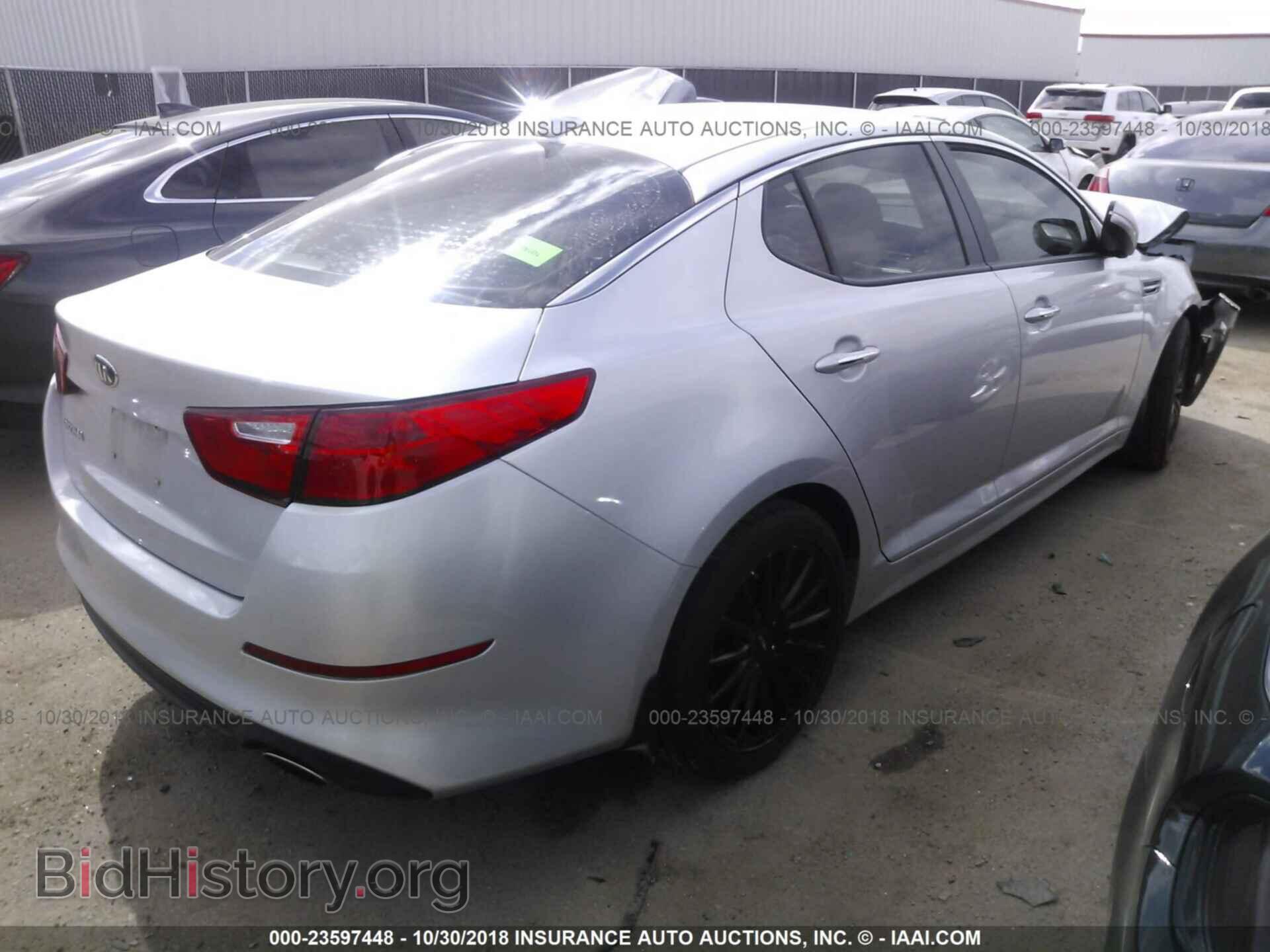 2015 KIA OPTIMA - VIN: 5XXGM4A76FG357342 - Photo 4