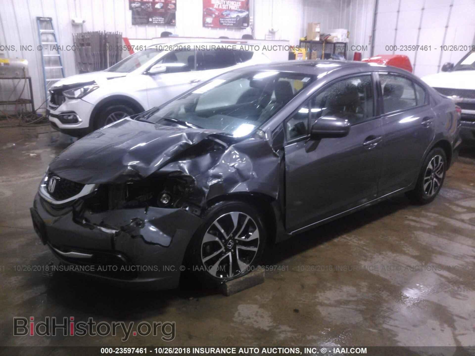 2014 HONDA CIVIC - VIN: 19XFB2F86EE009202 - Фото 2