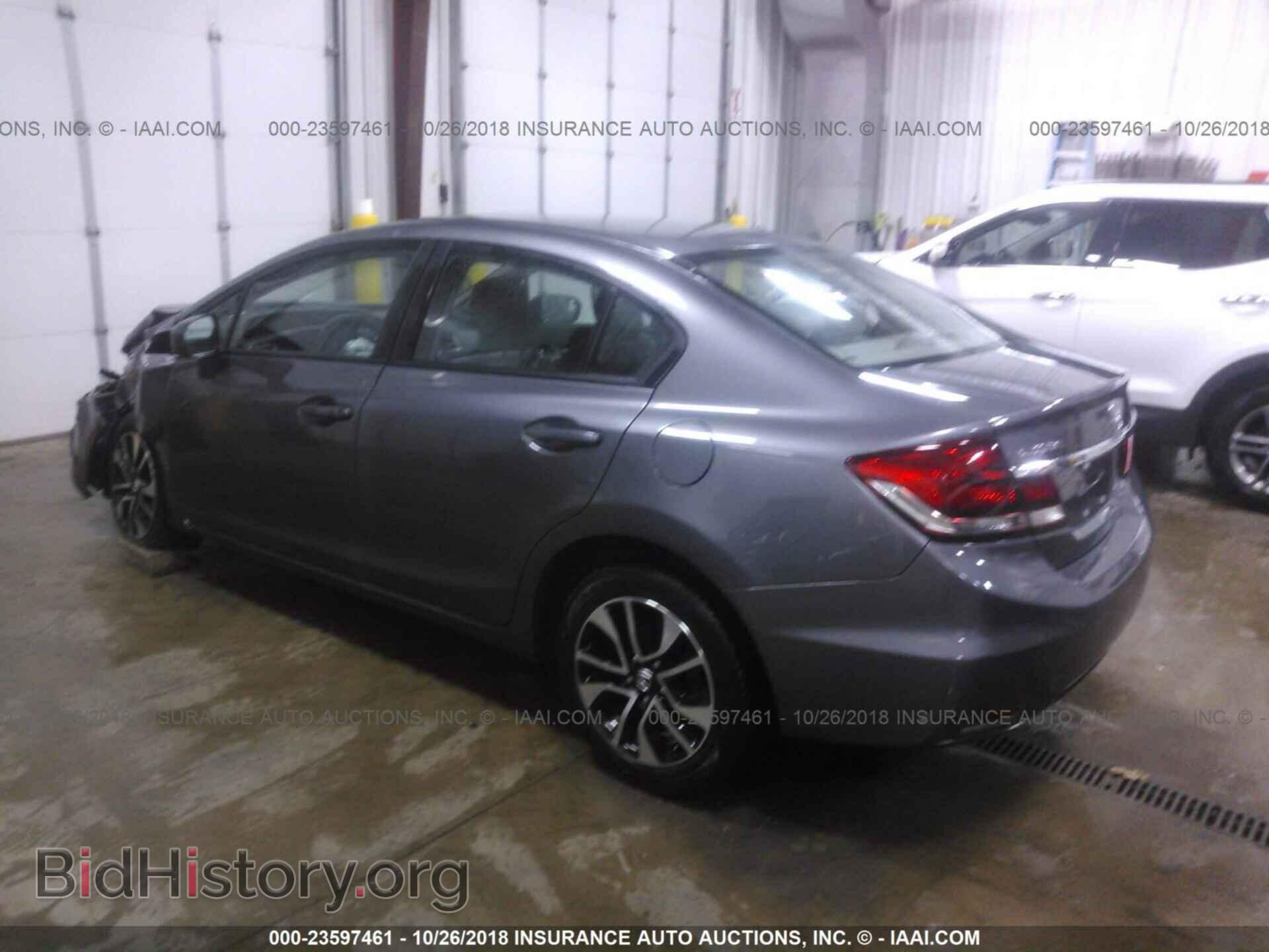 2014 HONDA CIVIC - VIN: 19XFB2F86EE009202 - Фото 3