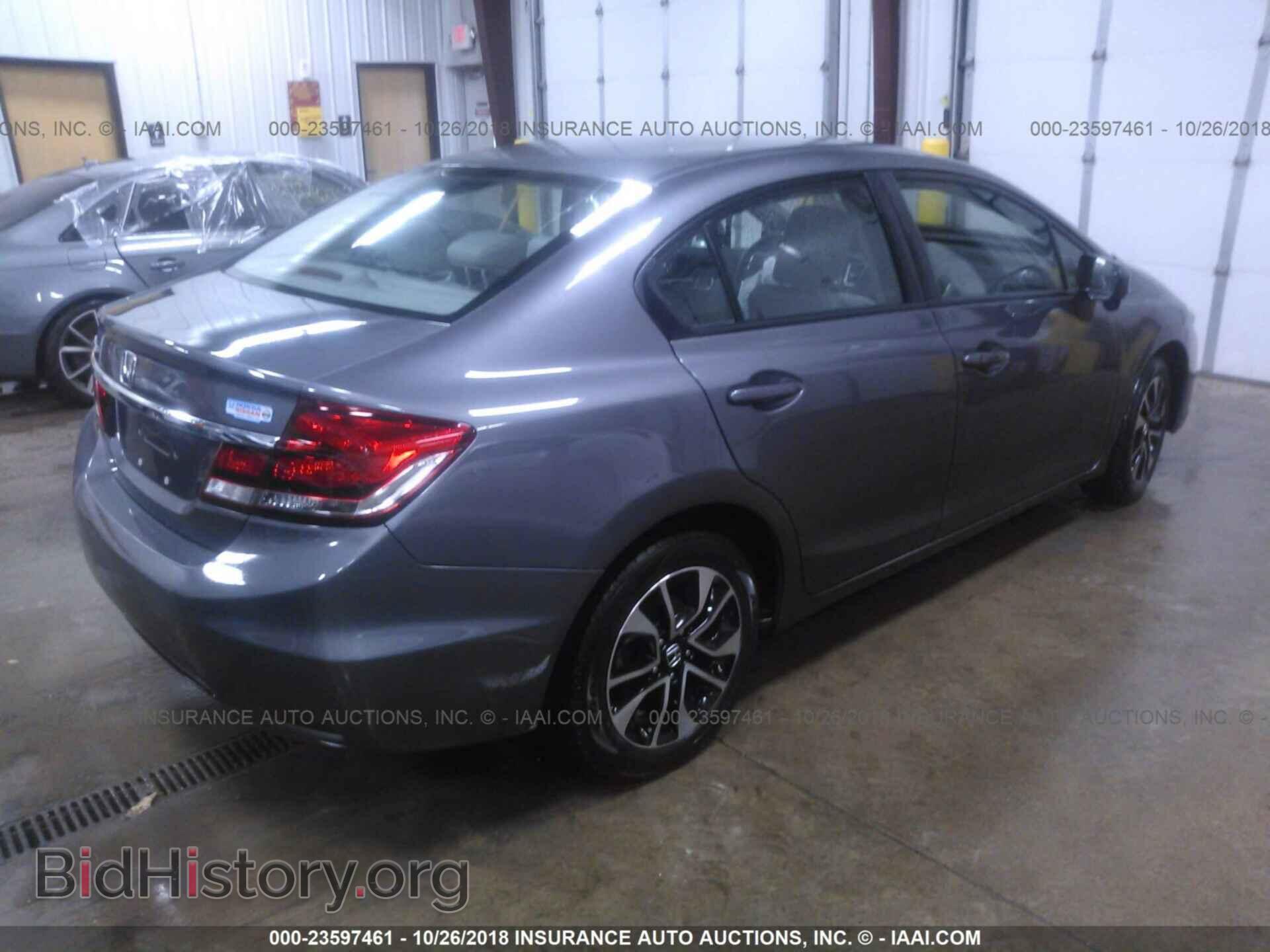 2014 HONDA CIVIC - VIN: 19XFB2F86EE009202 - Фото 4