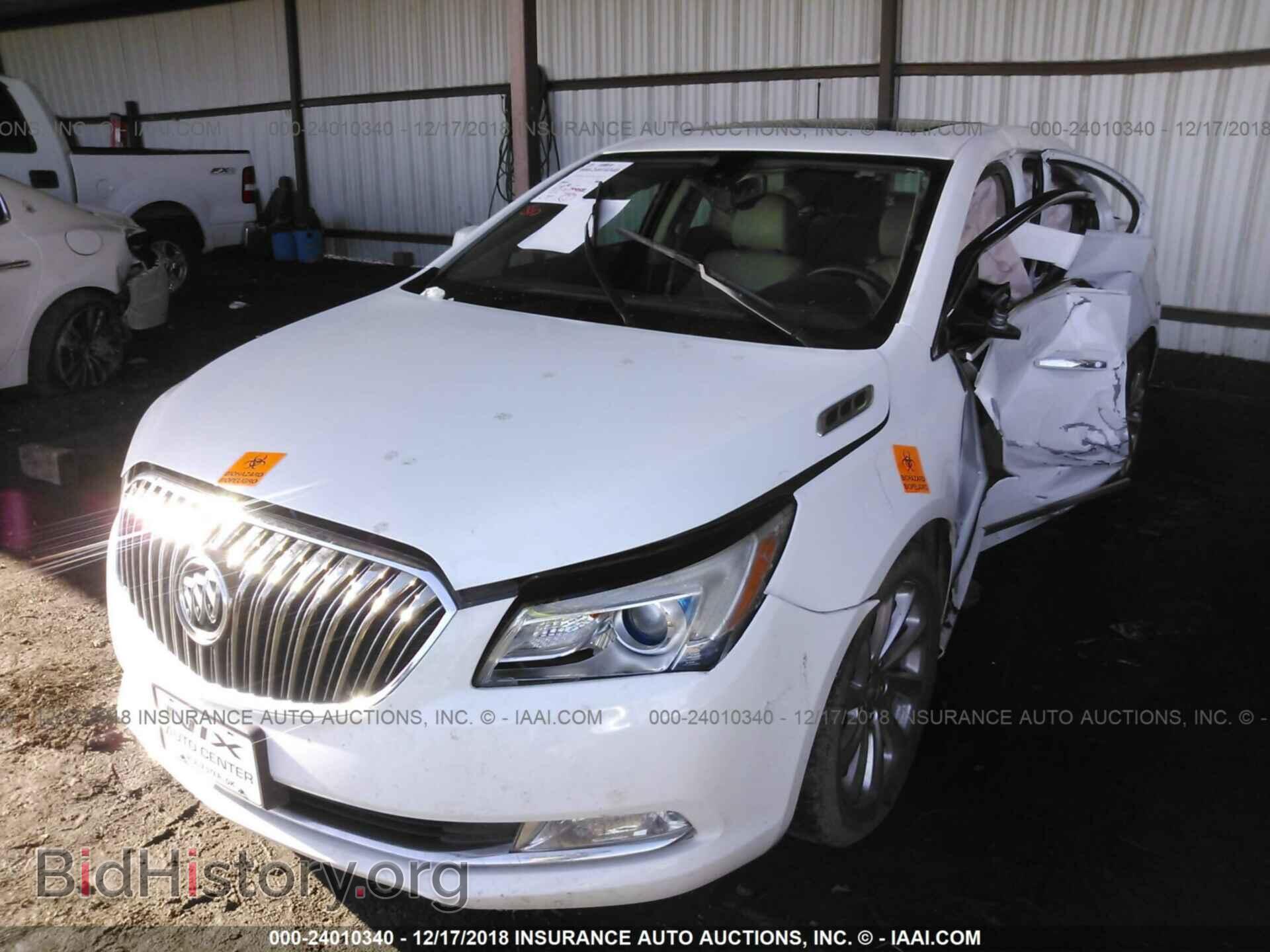 2016 BUICK LACROSSE - VIN: 1G4GB5G37GF141480 - Фото 2