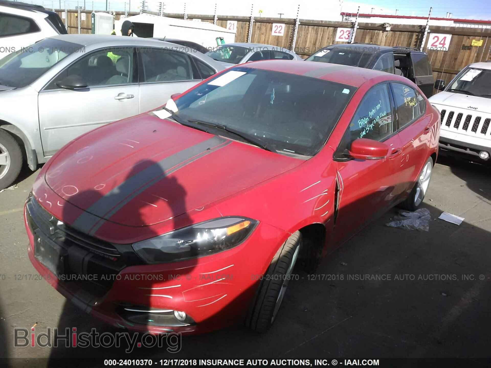 2015 DODGE DART - VIN: 1C3CDFEB2FD116272 - Фото 2