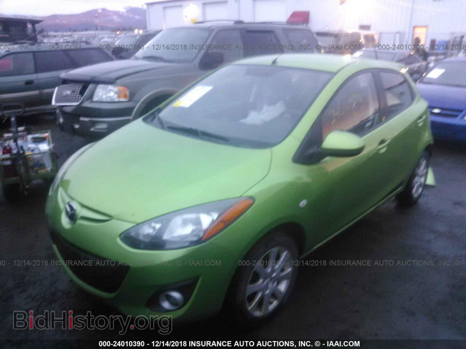 2011 MAZDA MAZDA2 - VIN: JM1DE1HY3B0111969 - Фото 2