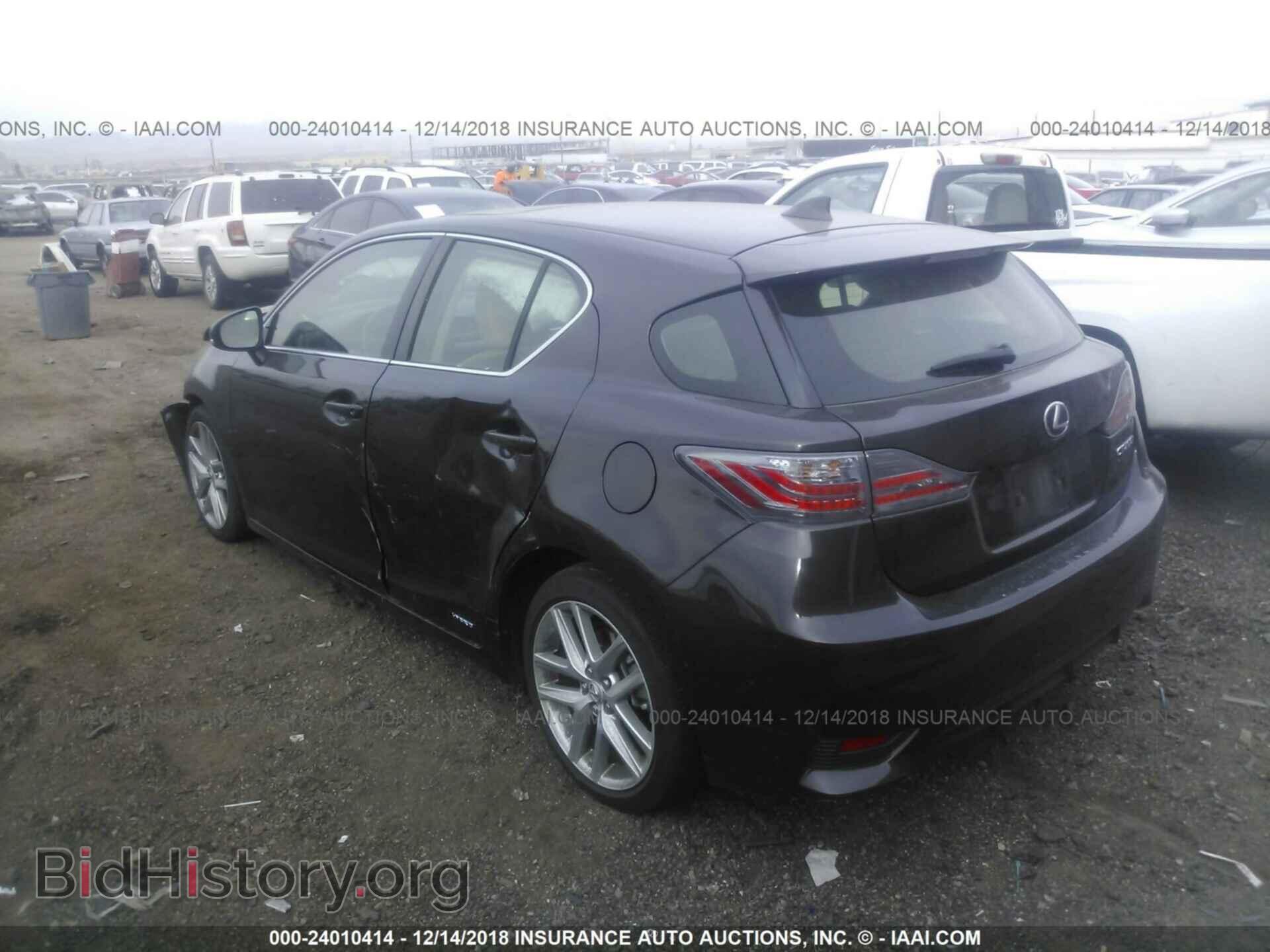 2015 LEXUS CT - VIN: JTHKD5BH0F2224801 - Фото 3