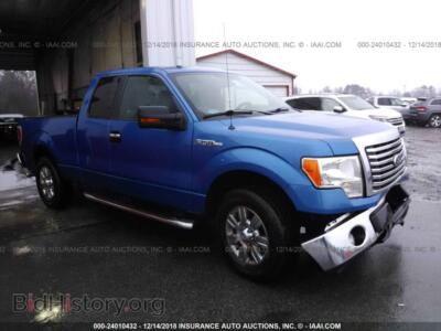 2012 Ford F150, синий — VIN 1FTFX1CF3CFB68194, IAAI