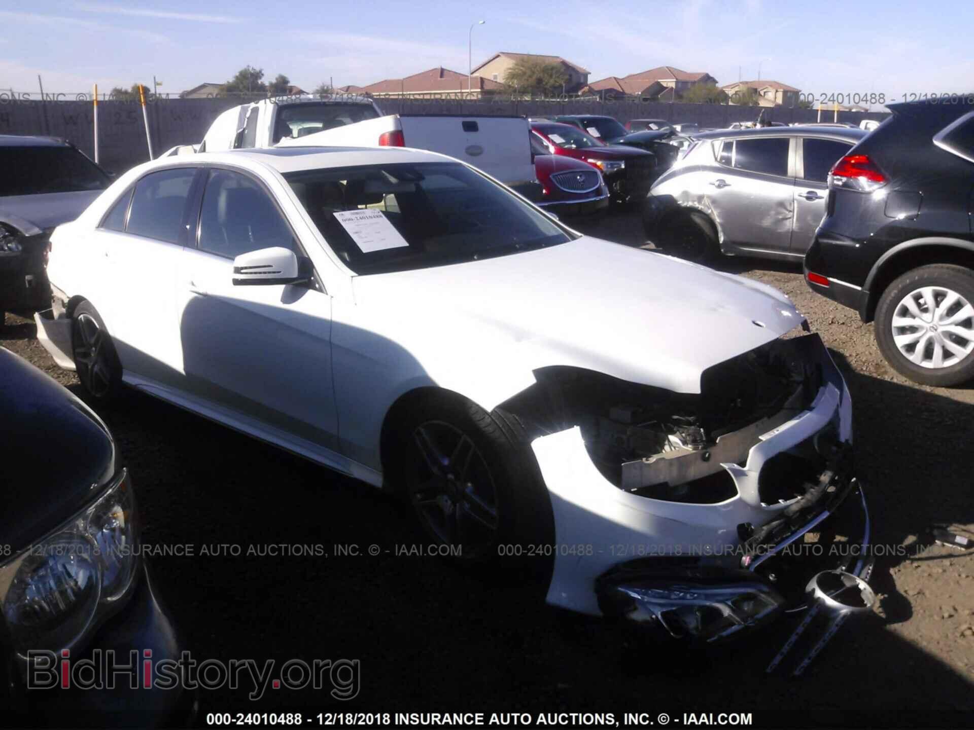 Photo WDDHF8JB9EA902699 - MERCEDES-BENZ E 2014