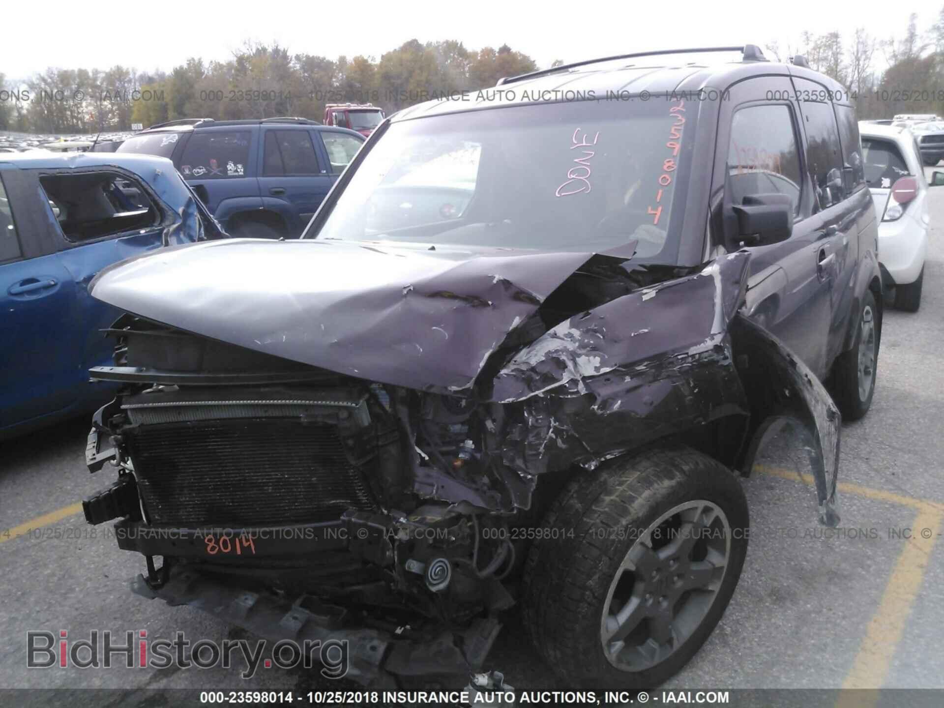 2008 HONDA ELEMENT - VIN: 5J6YH18998L005027 - Фото 2