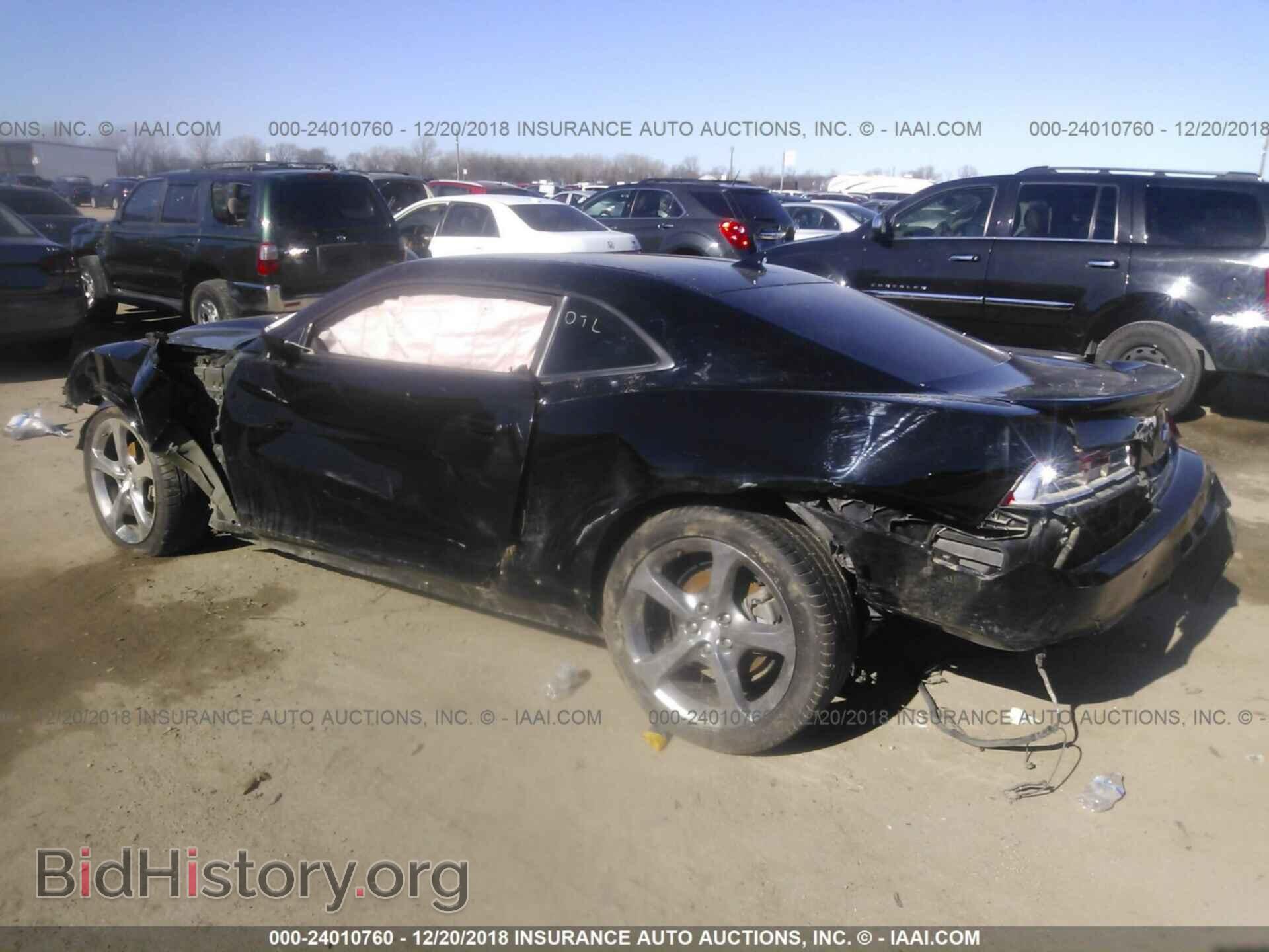 2014 CHEVROLET CAMARO - VIN: 2G1FB1E33E9242350 - Фото 3