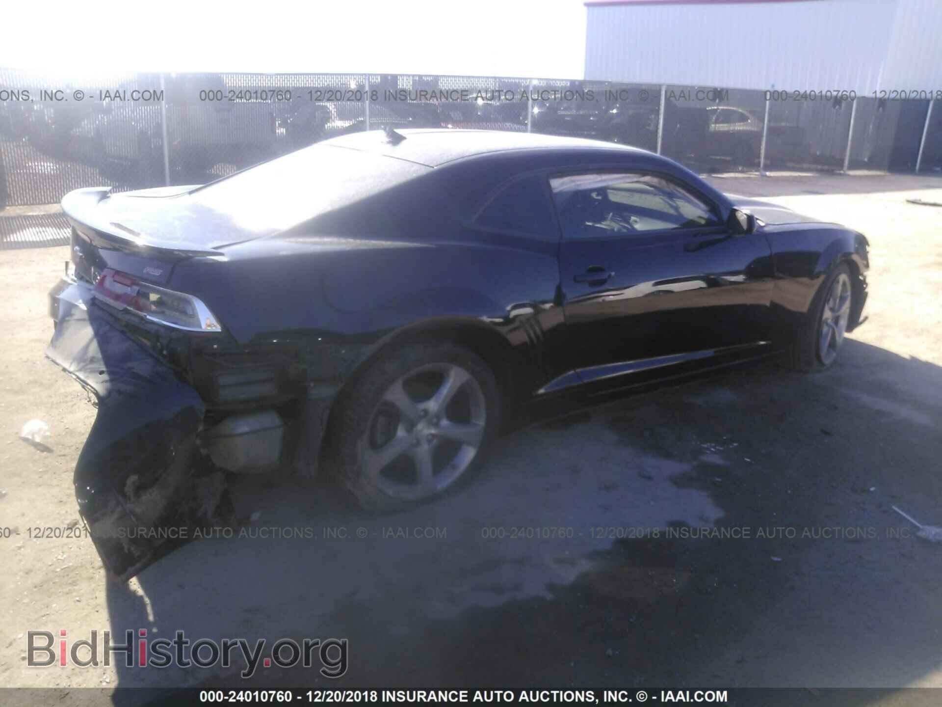 2014 CHEVROLET CAMARO - VIN: 2G1FB1E33E9242350 - Фото 4