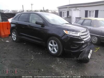 2016 Ford EDGE, black — VIN 2FMPK3G95GBC40499, IAAI