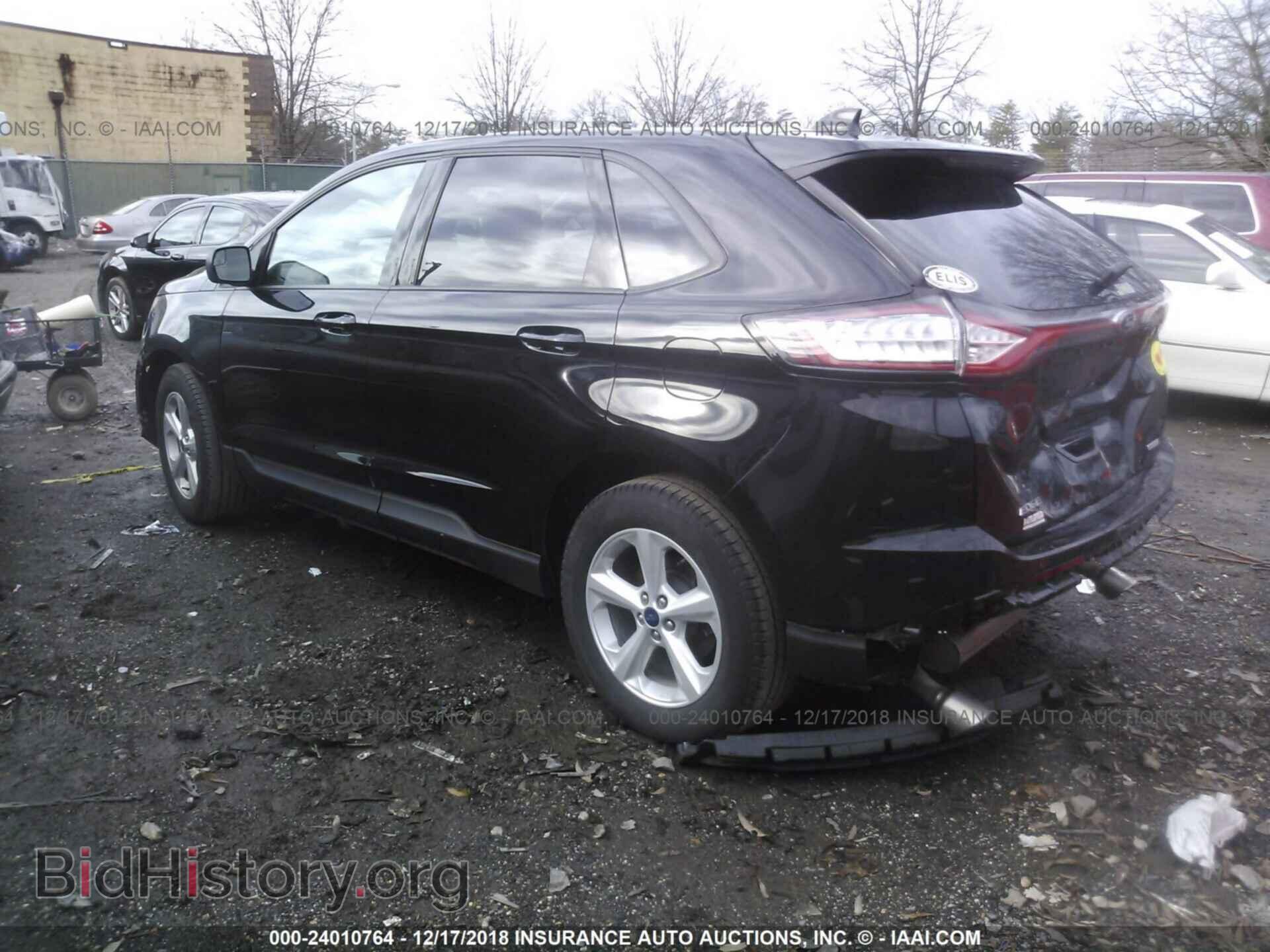 2016 FORD EDGE - VIN: 2FMPK3G95GBC40499 - Фото 3