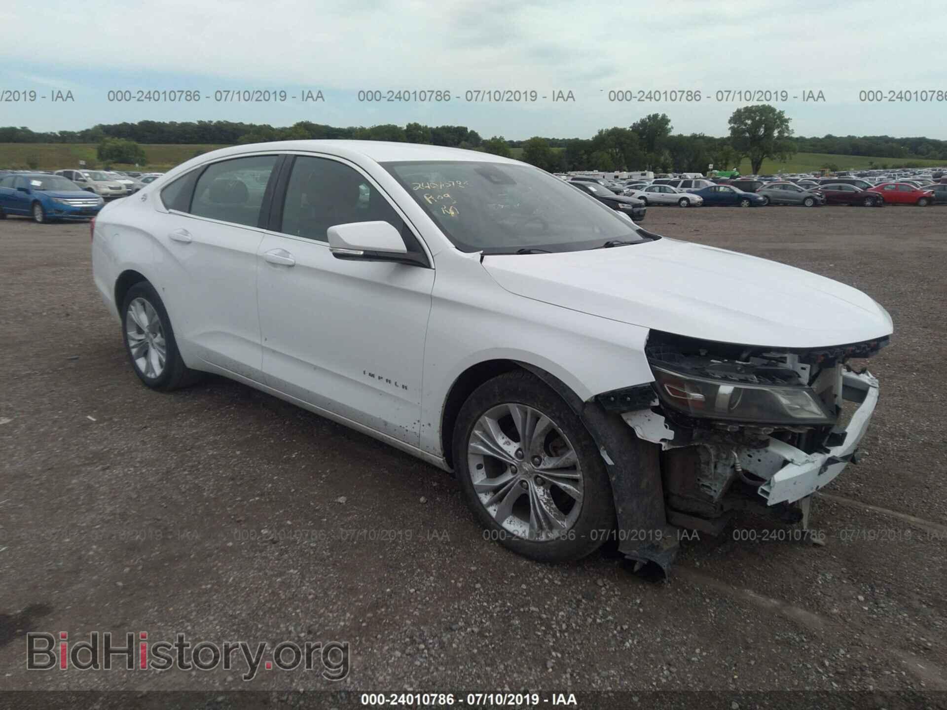 Photo 2G1125S3XE9107372 - CHEVROLET IMPALA 2014