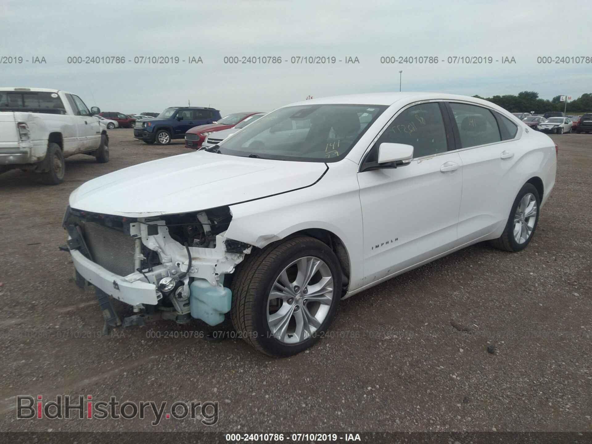 2014 CHEVROLET IMPALA - VIN: 2G1125S3XE9107372 - Фото 2